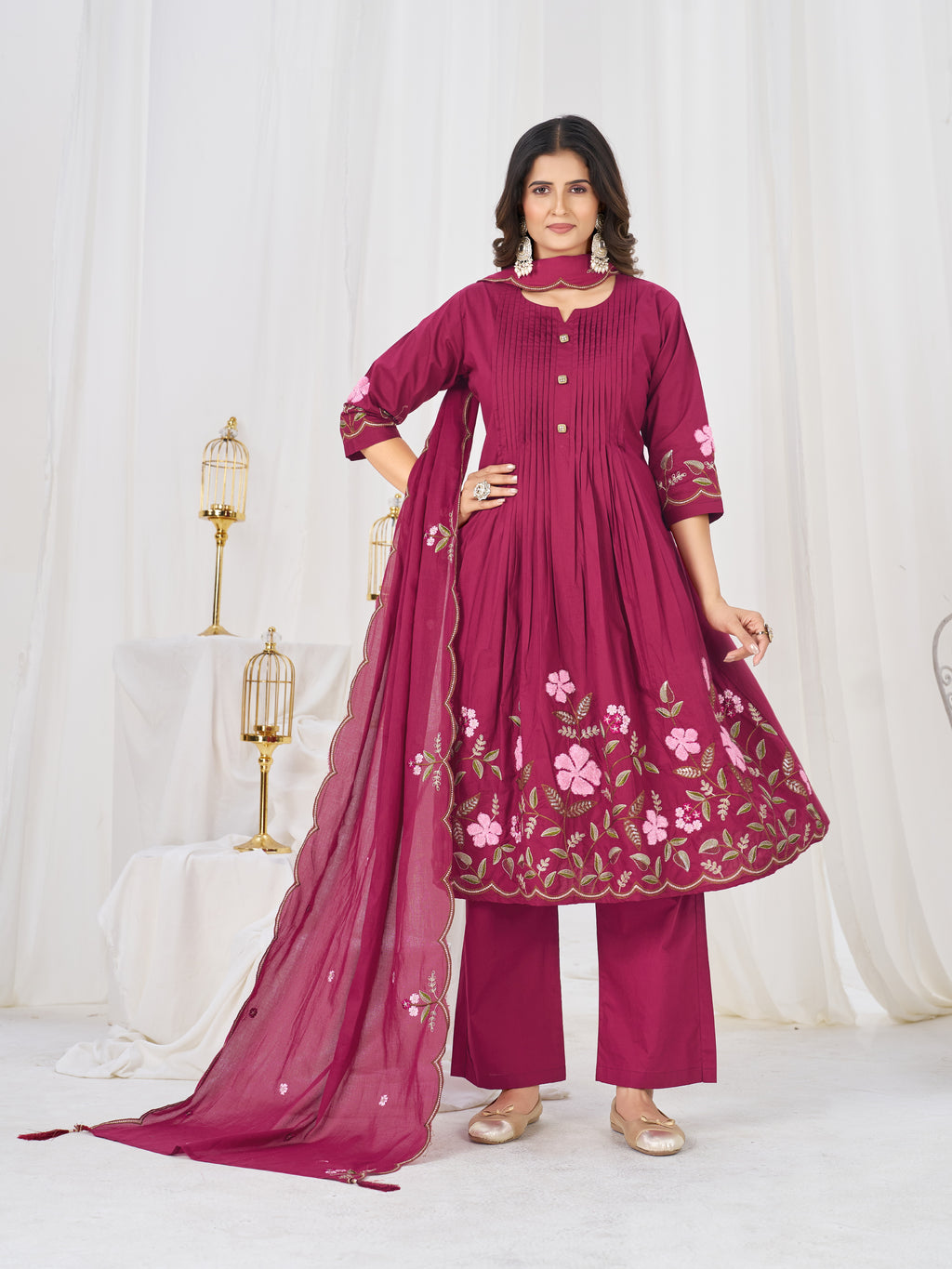 ✨🌸 *DIVA-159 Anarkali Kurti Set* 🌸✨ Step into timeless elegance with this beautifully crafted Anarkali Kurti Set, designed for festive celebrations, weddings, parties & special occasions. 💖