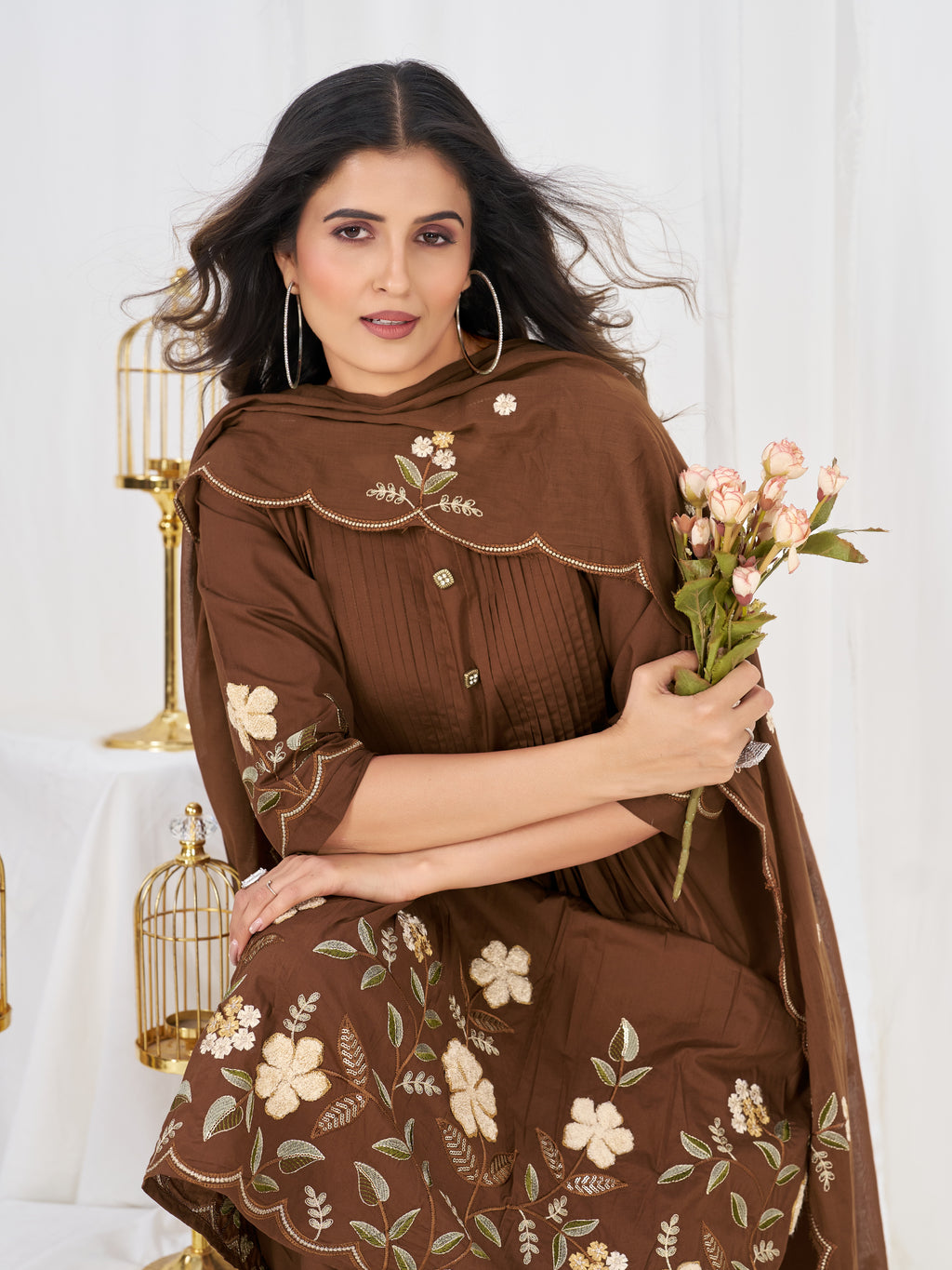 ✨🌸 *DIVA-159 Anarkali Kurti Set* 🌸✨ Step into timeless elegance with this beautifully crafted Anarkali Kurti Set, designed for festive celebrations, weddings, parties & special occasions. 💖