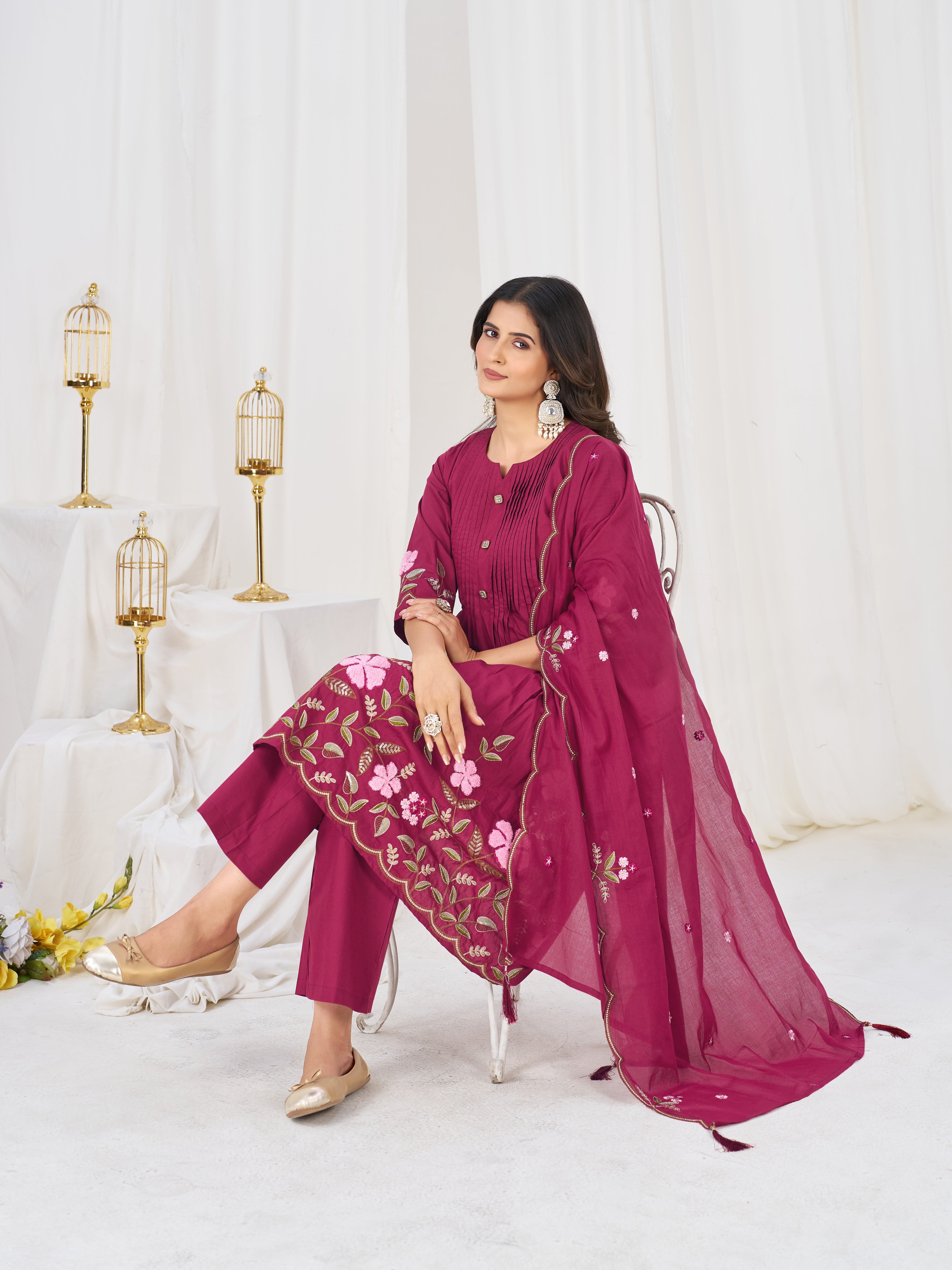 ✨🌸 *DIVA-159 Anarkali Kurti Set* 🌸✨ Step into timeless elegance with this beautifully crafted Anarkali Kurti Set, designed for festive celebrations, weddings, parties & special occasions. 💖