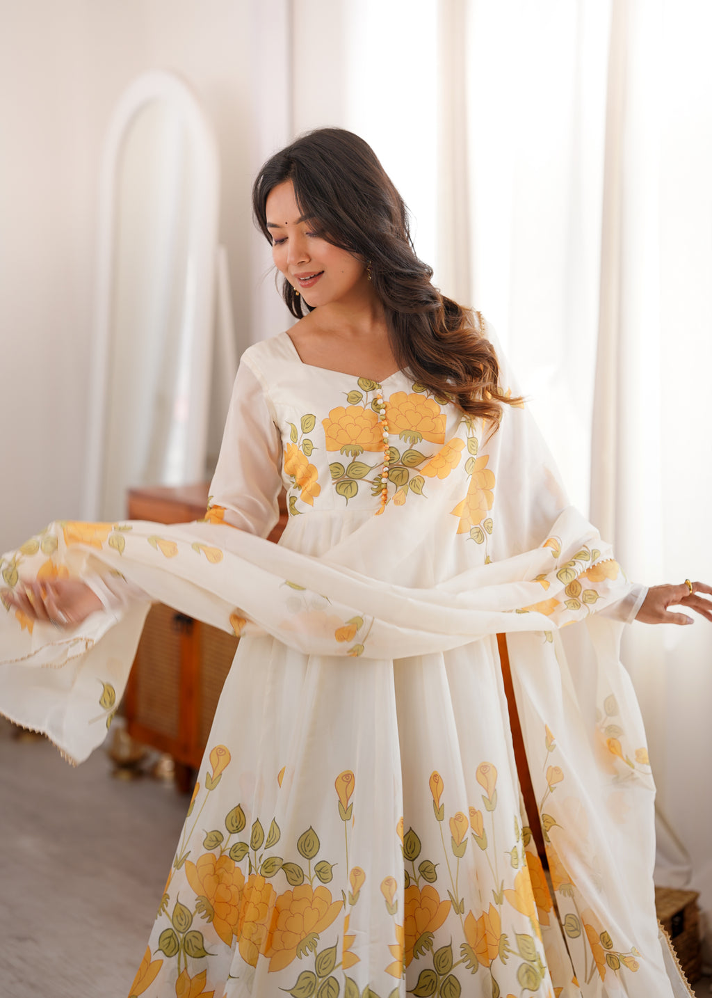 *NKB-79**PRESENTING NEW GLASS ROMAN SILK FABRIC WITH EMBROIDERY SEQUENCE AND JARI WORK TOP,DUPPTA SET WITH FARSHI SHALWAR READY TO WEAR*