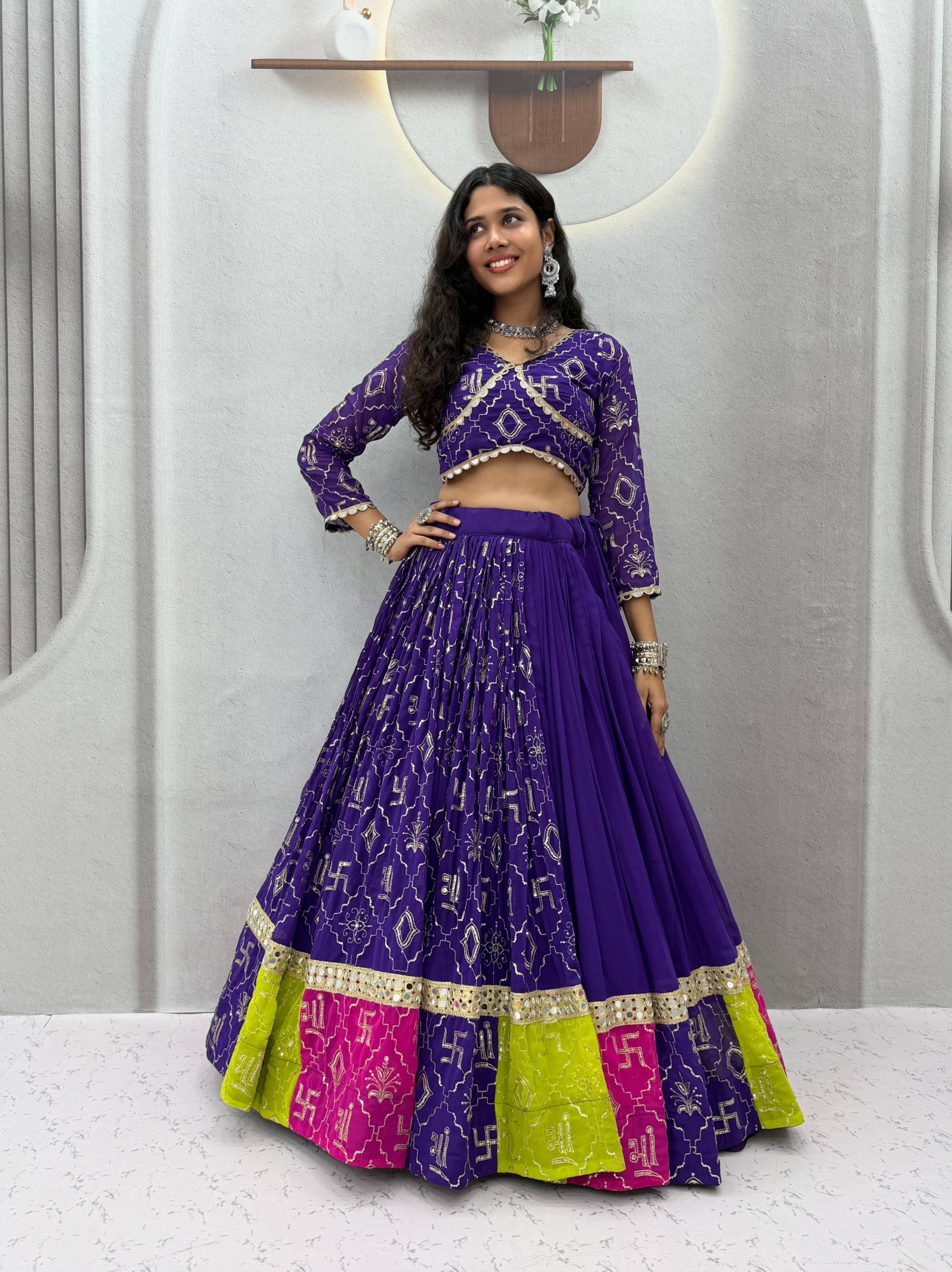 *Ram-184* Femora Launching Navratri Special Lehenga choli with vintage duptto