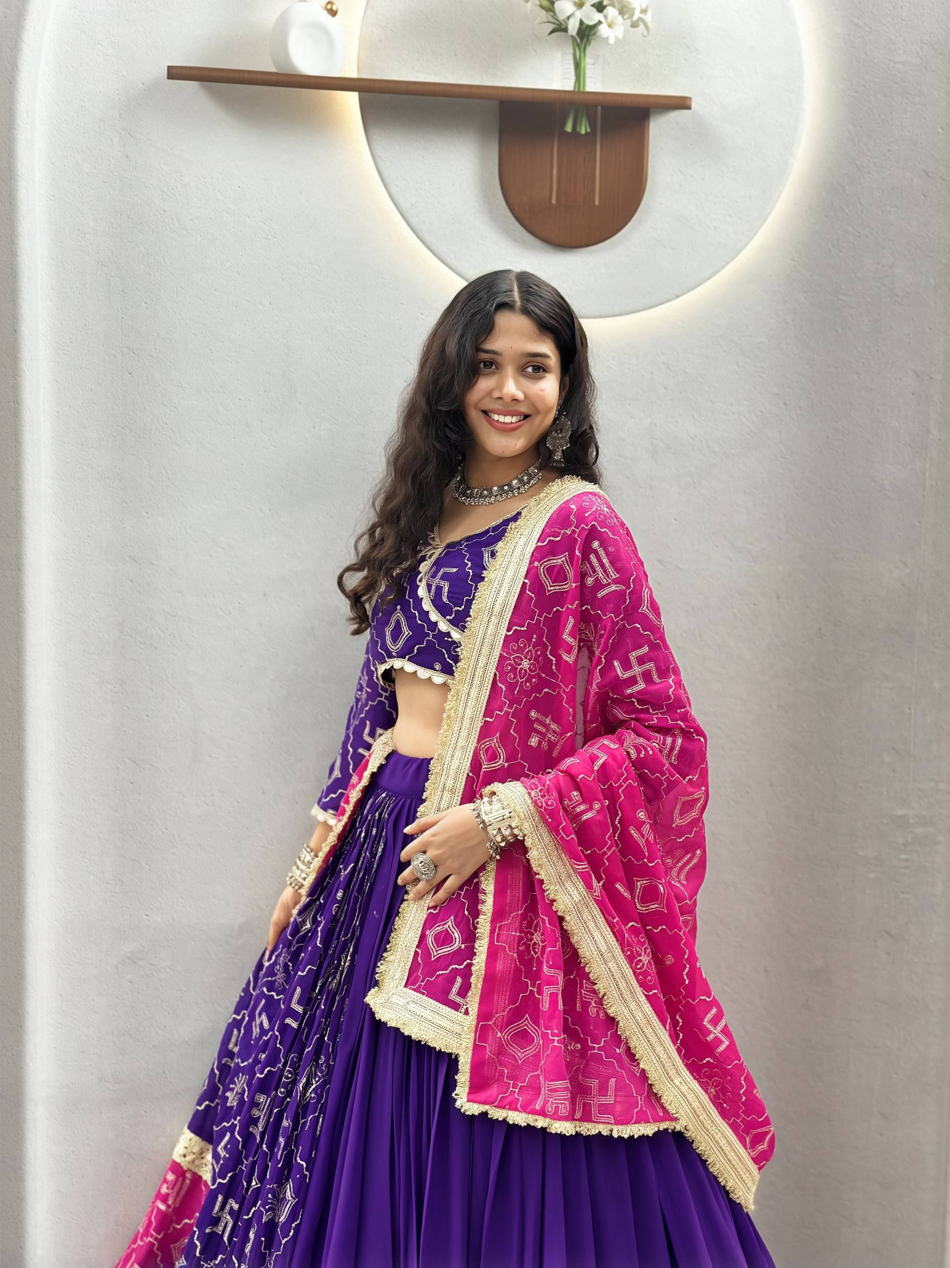 *Ram-184* Femora Launching Navratri Special Lehenga choli with vintage duptto
