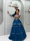 Ram - 120 *🥢💃🏿👗💌Femora is Launching Navratri Special Gamathi Work Lehenga choli🥢👗💌💃🏿*