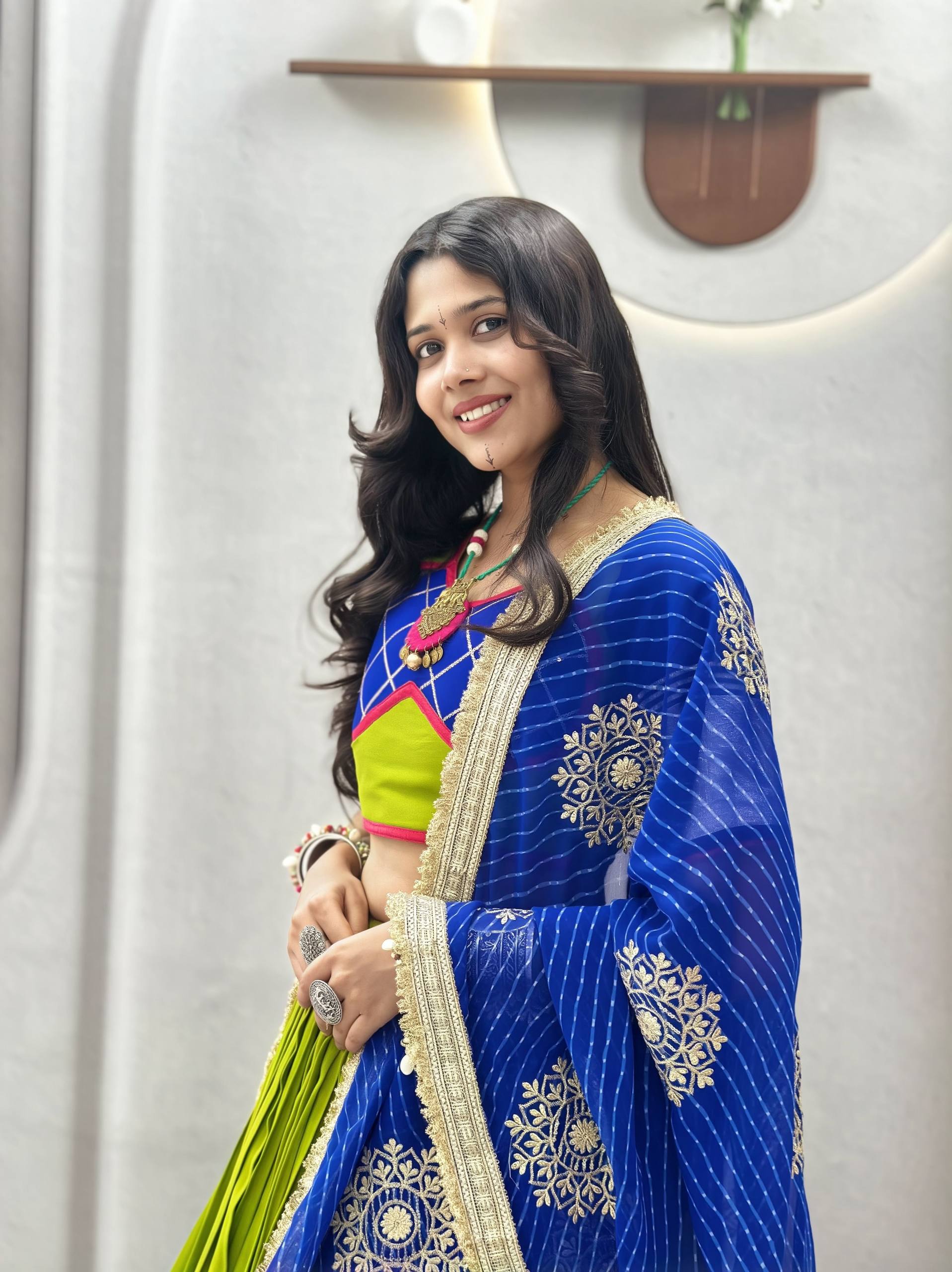 *Ram - 182*🥢💃🏿👗💌Femora is Launching Navratri Special Lehenga choli with vintage duptto 🥢👗💌💃🏿