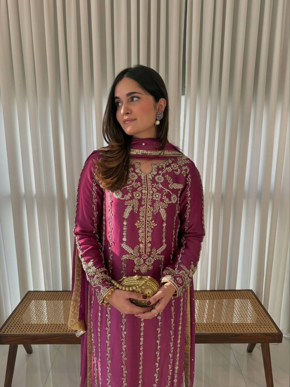 *CODE:-(MC-2037)**DESIRABLE FANCY LONG SUITS EMBROIDERY WORK TOP AND PENT WITH DUPATTA*