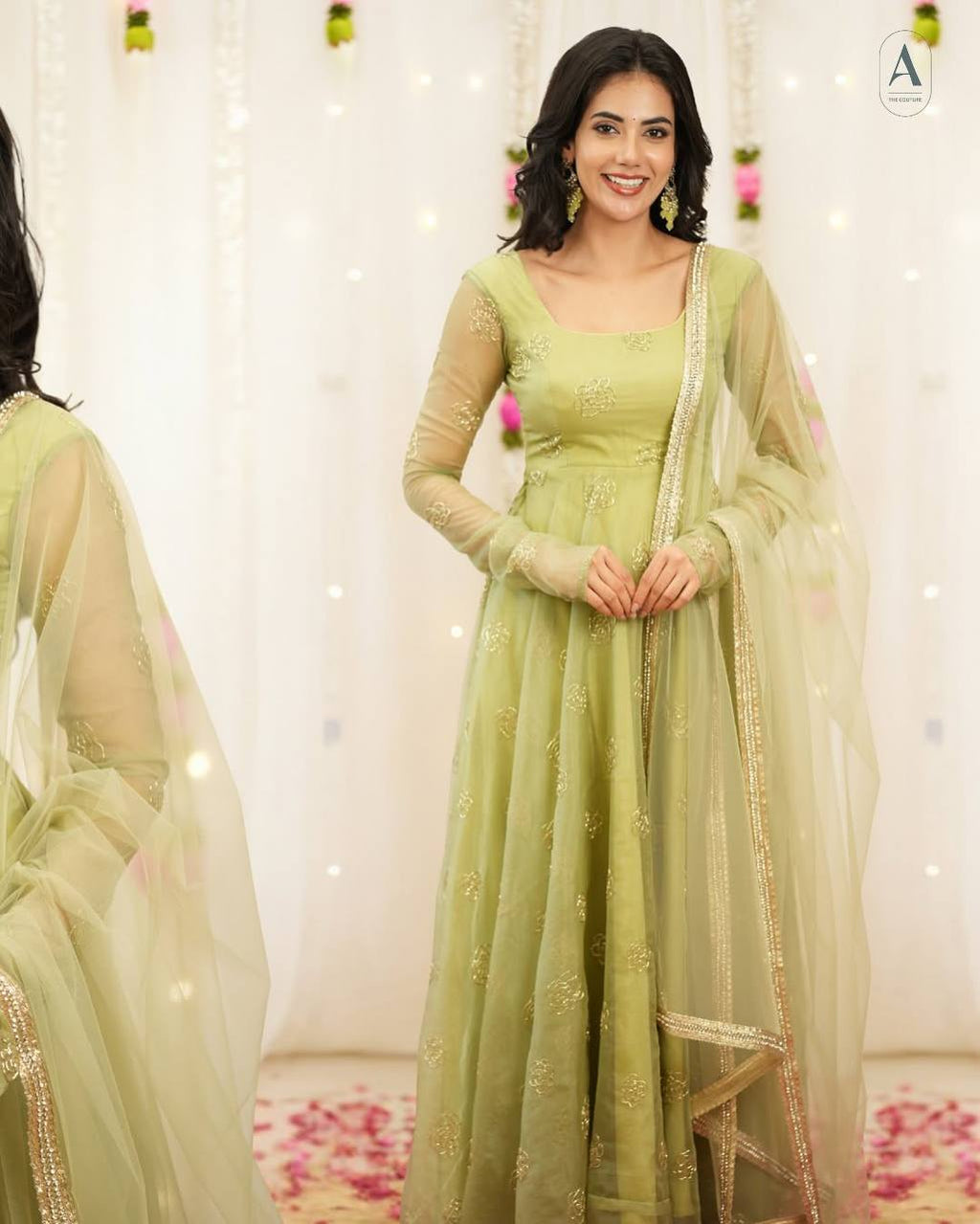 *(MC-2027)* - *New Anarkali Suit*  💕*Presenting New  Đěsigner Anarkali Suit In New Fancy Style*👌💕