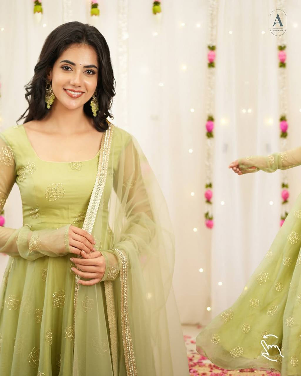 *(MC-2027)* - *New Anarkali Suit*  💕*Presenting New  Đěsigner Anarkali Suit In New Fancy Style*👌💕