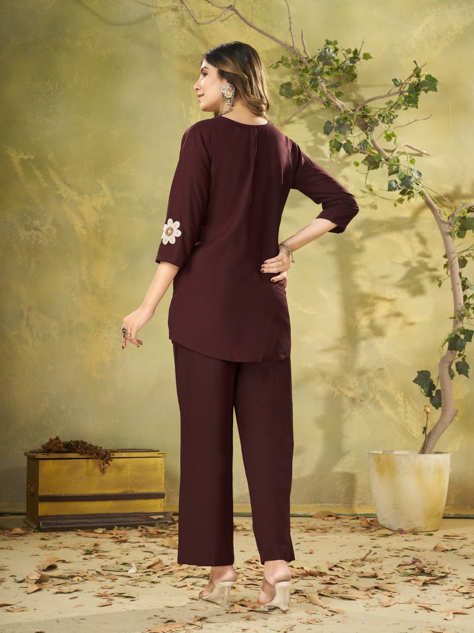 *DIVA-161* *Femora Presenting Co-Ords Set (Stitched)*