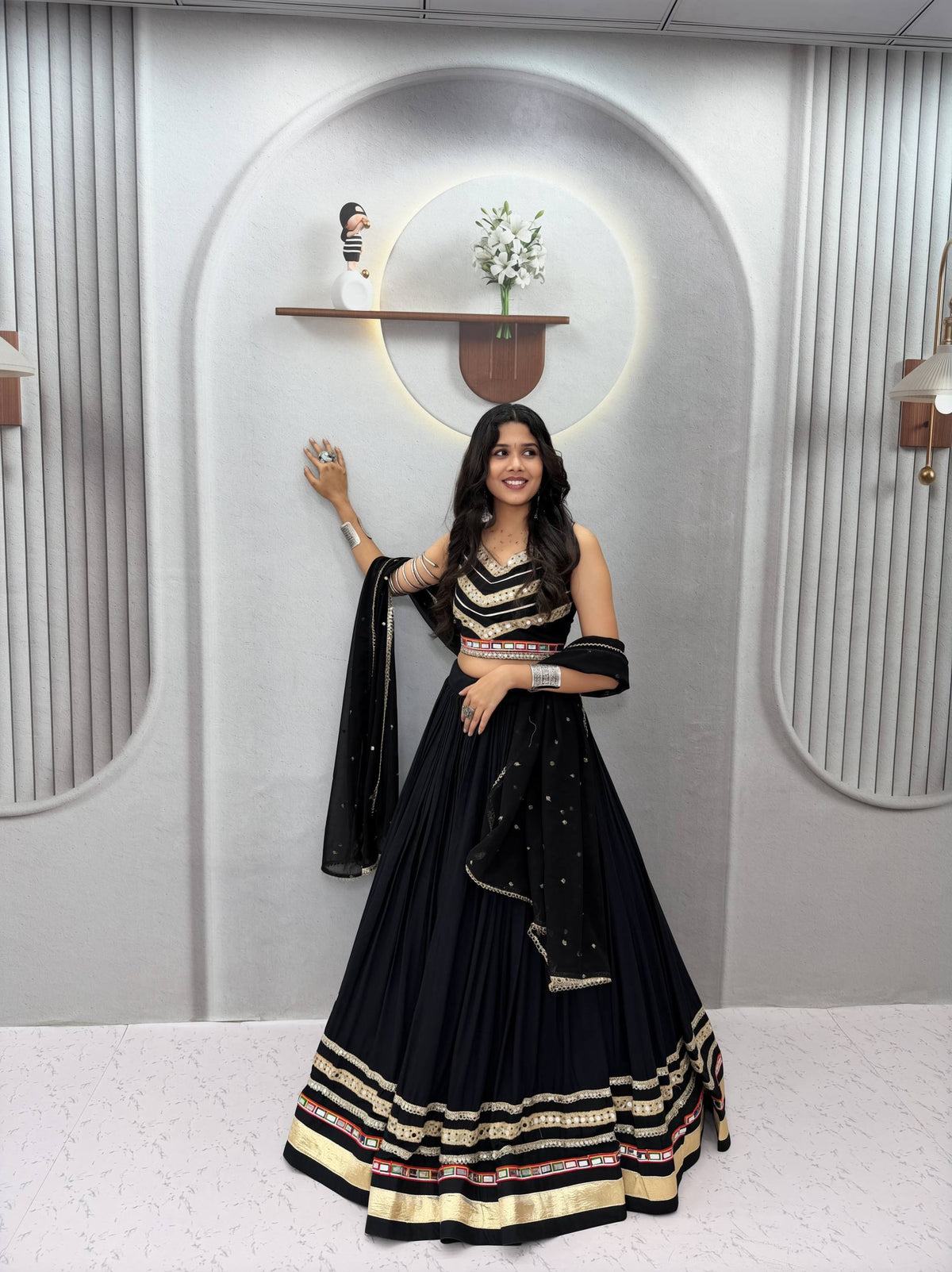 *Ram - 185*Femora is Launching Navratri Special Lehenga choli with vintage duptto
