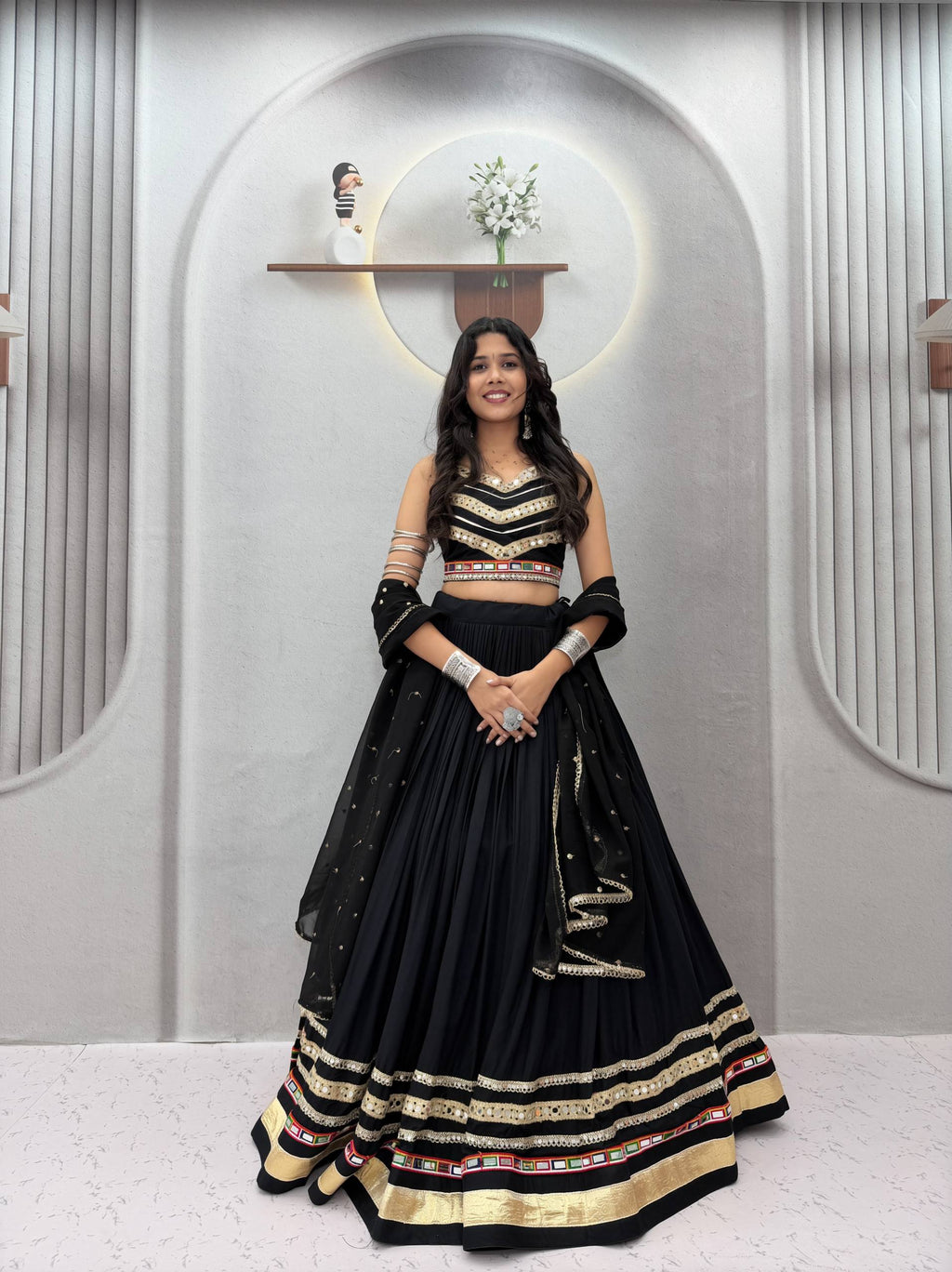 *Ram - 185*Femora is Launching Navratri Special Lehenga choli with vintage duptto