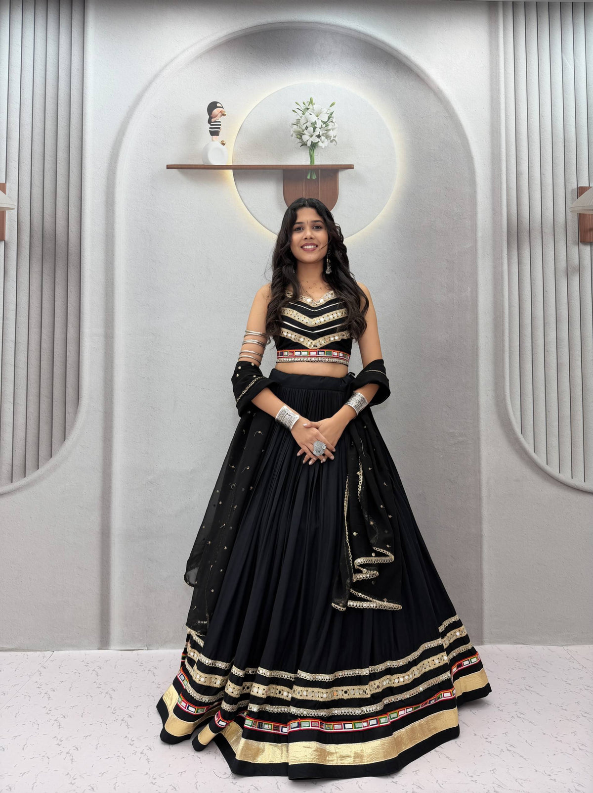 *Ram - 185*Femora is Launching Navratri Special Lehenga choli with vintage duptto