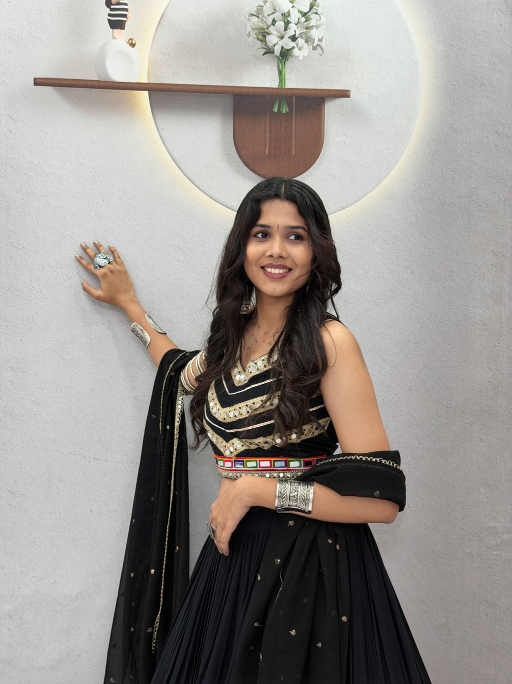 *Ram - 185*Femora is Launching Navratri Special Lehenga choli with vintage duptto