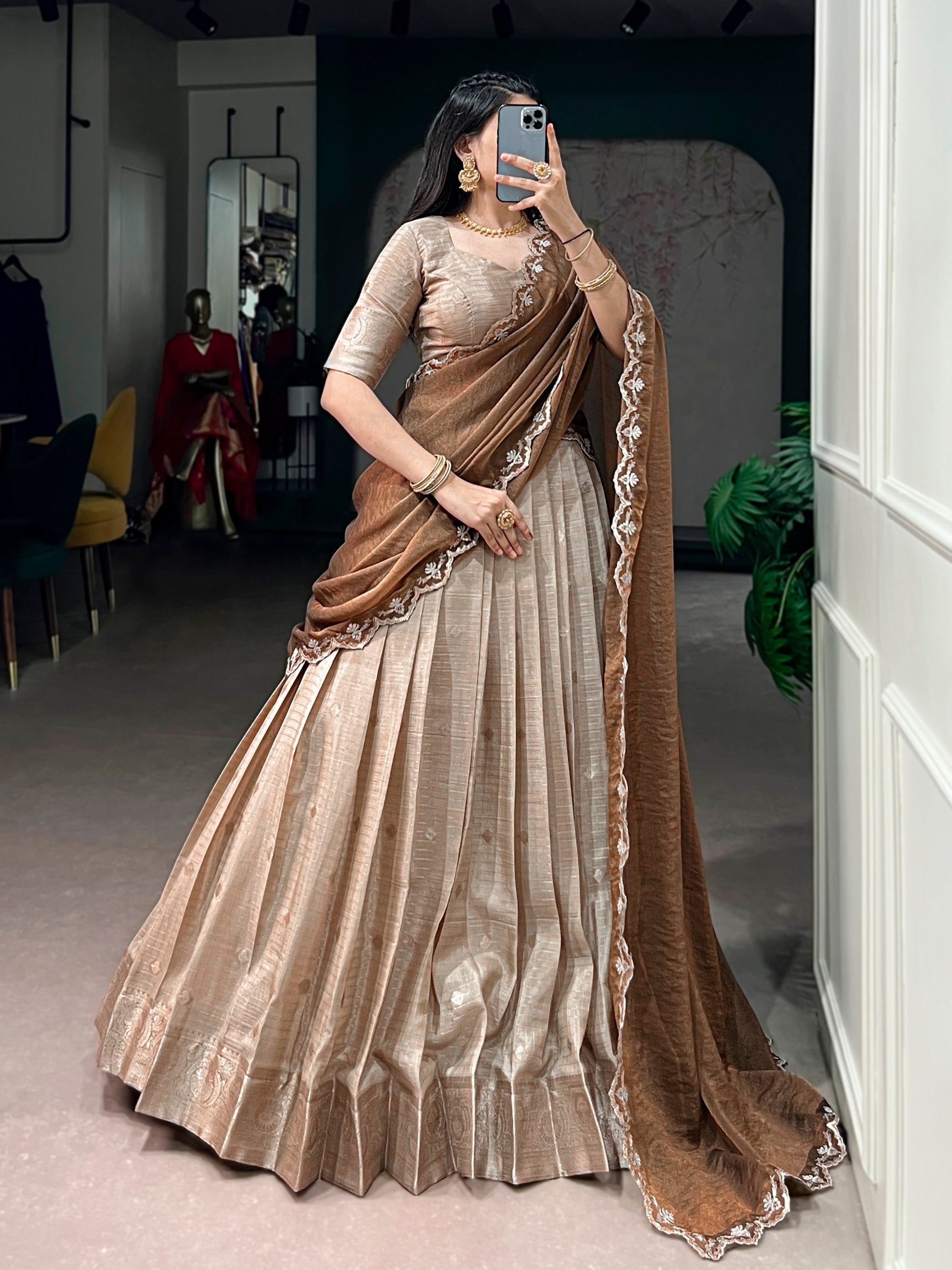 *LNB2037 - SHREEVANI-01*Langa Davani Collection🍃