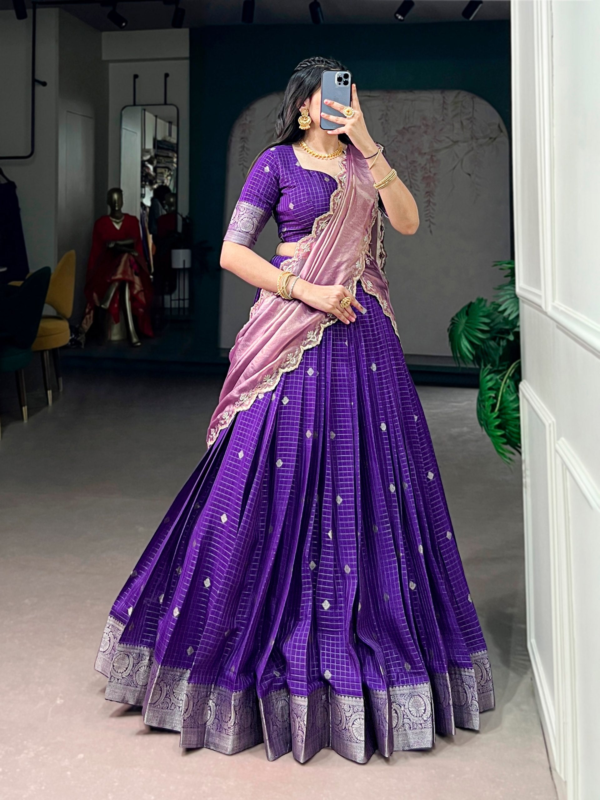 *LNB2037 - SHREEVANI-01*Langa Davani Collection🍃