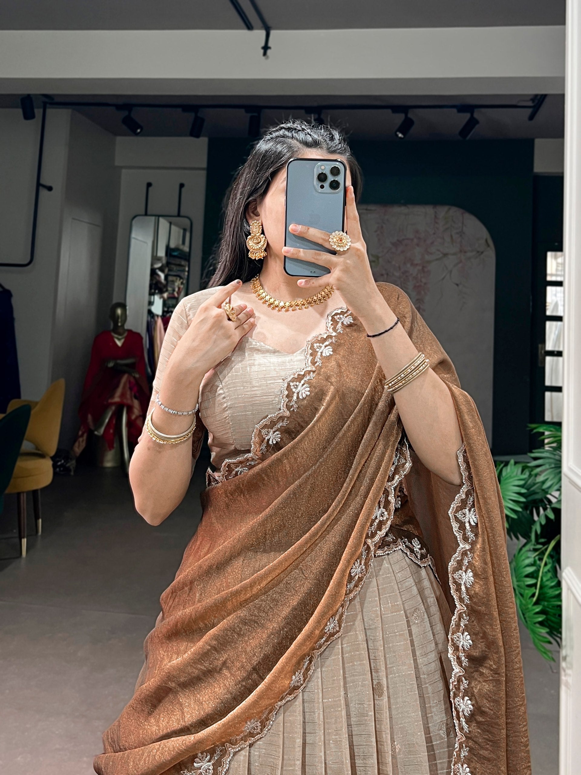 *LNB2037 - SHREEVANI-01*Langa Davani Collection🍃
