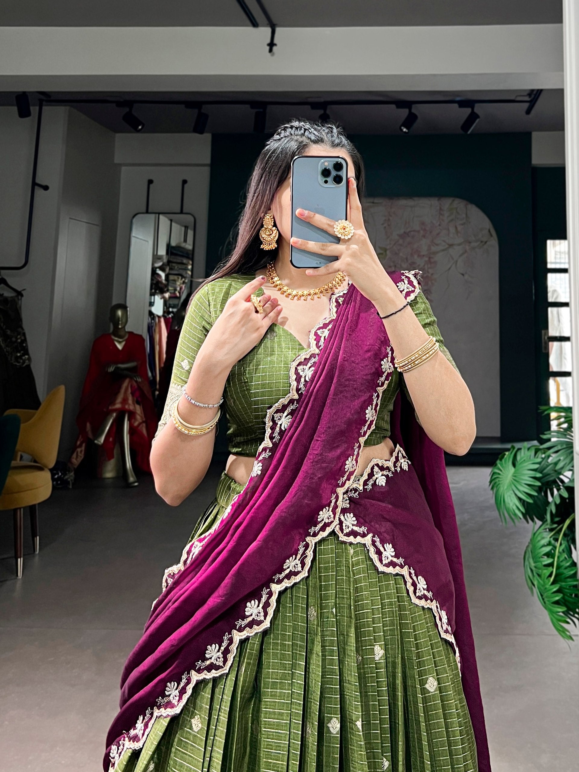 *LNB2037 - SHREEVANI-01*Langa Davani Collection🍃