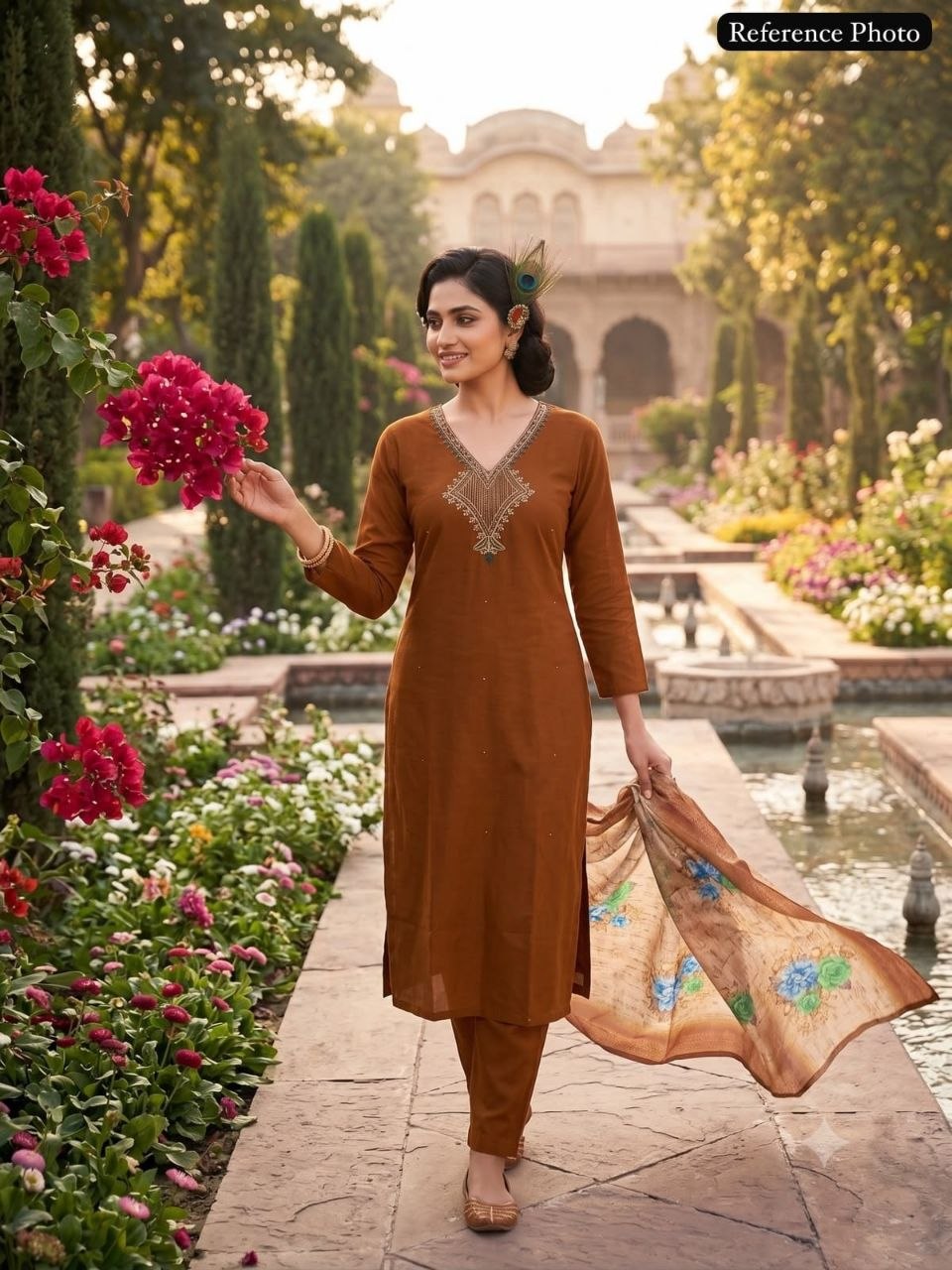 *Design No : KR-410*FEMORA* Launching New Designers Kurti Pent Dupatta Set