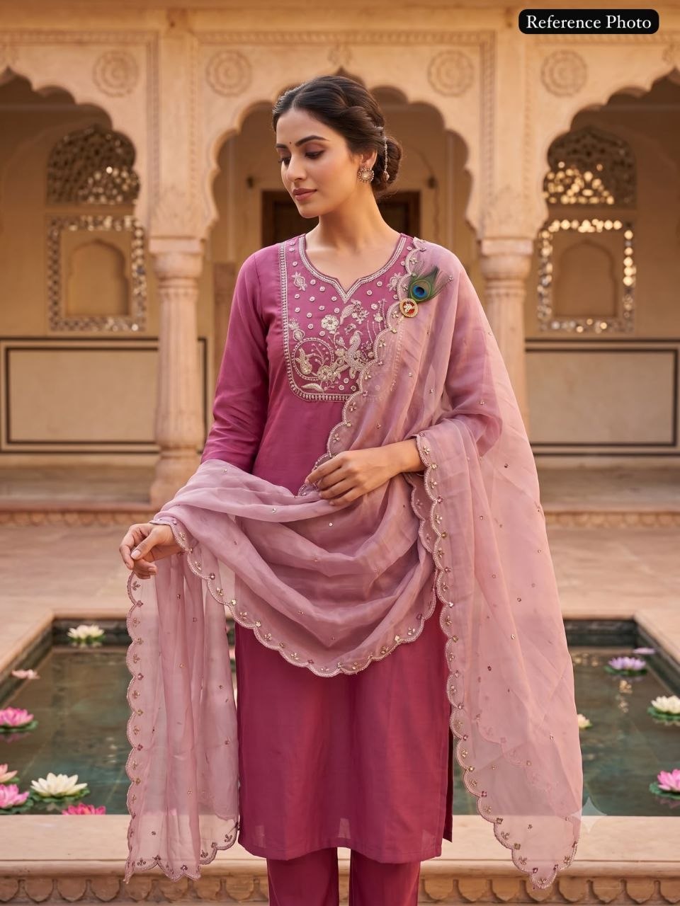 *Design No : KR-420*FEMORA* Launching New Designers Kurti Pent Dupatta Set