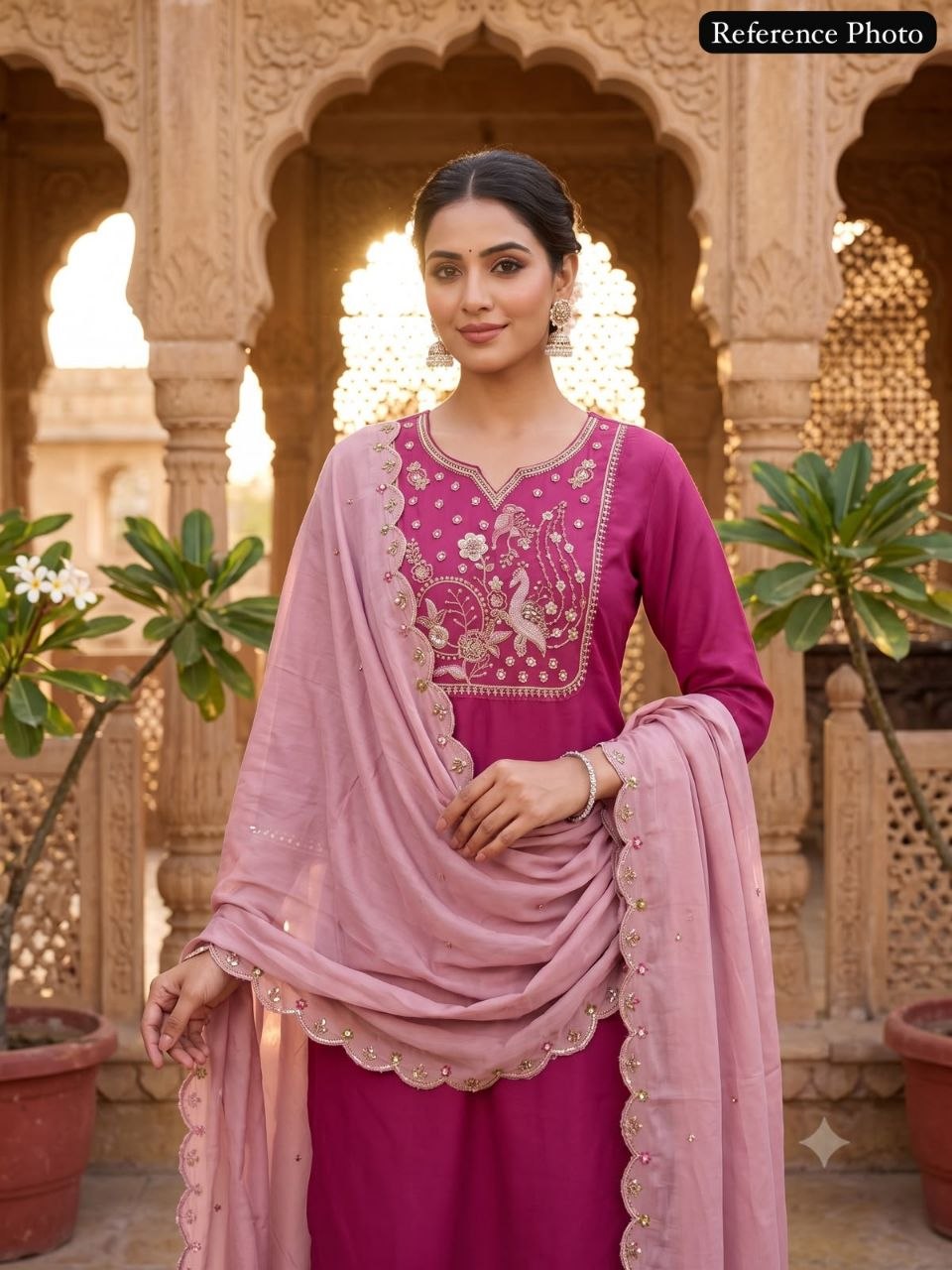 *Design No : KR-420*FEMORA* Launching New Designers Kurti Pent Dupatta Set