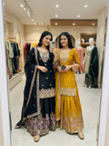 *PS-1273*👀Launching New Design Trending Cinon Silk Top&Sarara&Dupatta *Reddy To Wear Look