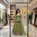 *PS-803*Trending my Silk*Gwon&Pent&dupatta* *Reddy To Wear Look & Design*