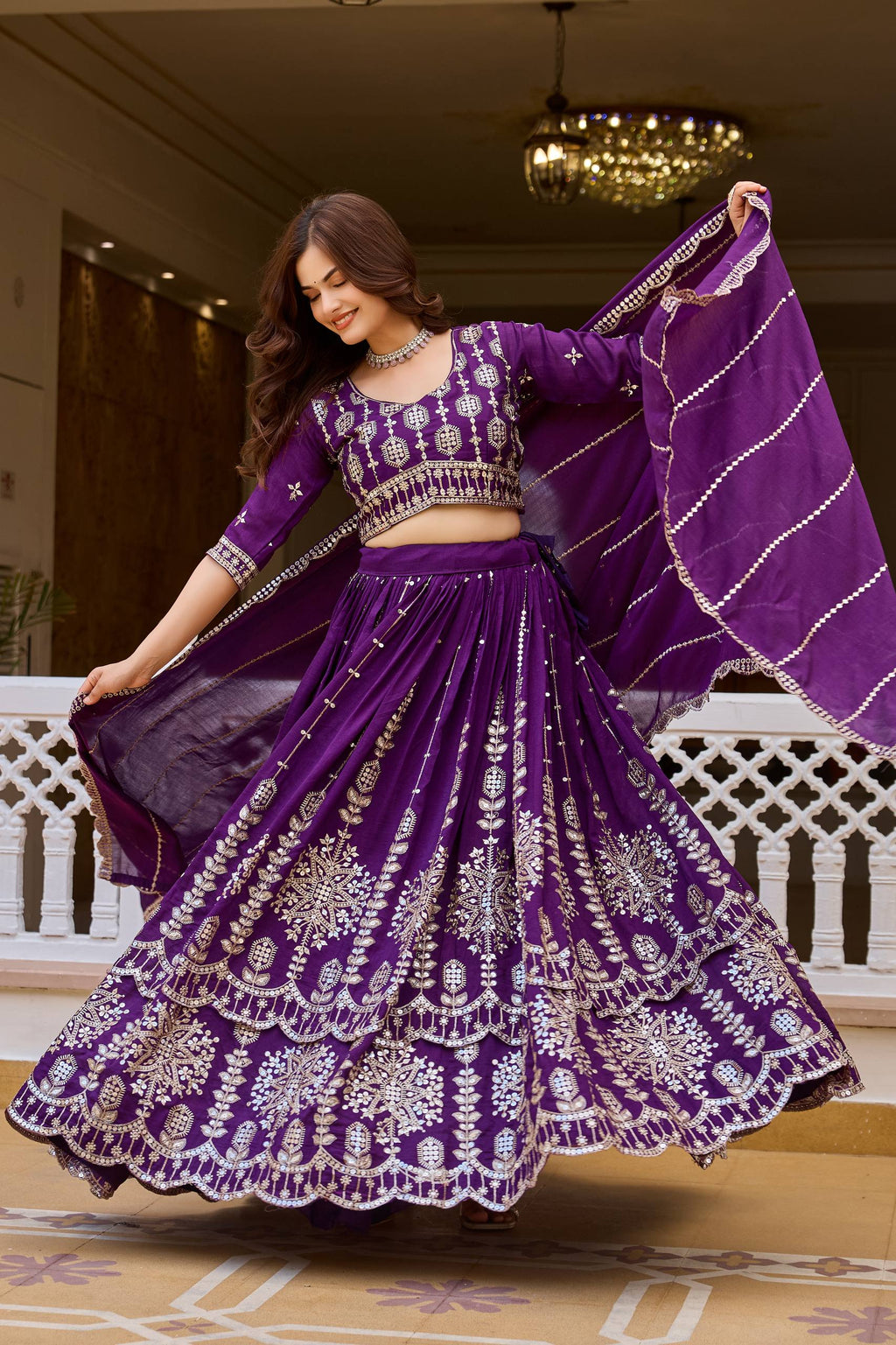 *Ram-188*FEMORA Is is New Launching Wedding Two flair collection Lehenga Choli