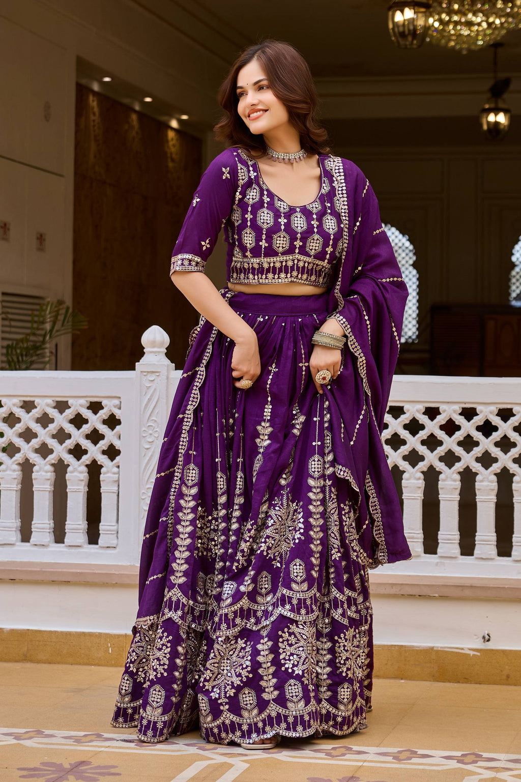 *Ram-188*FEMORA Is is New Launching Wedding Two flair collection Lehenga Choli