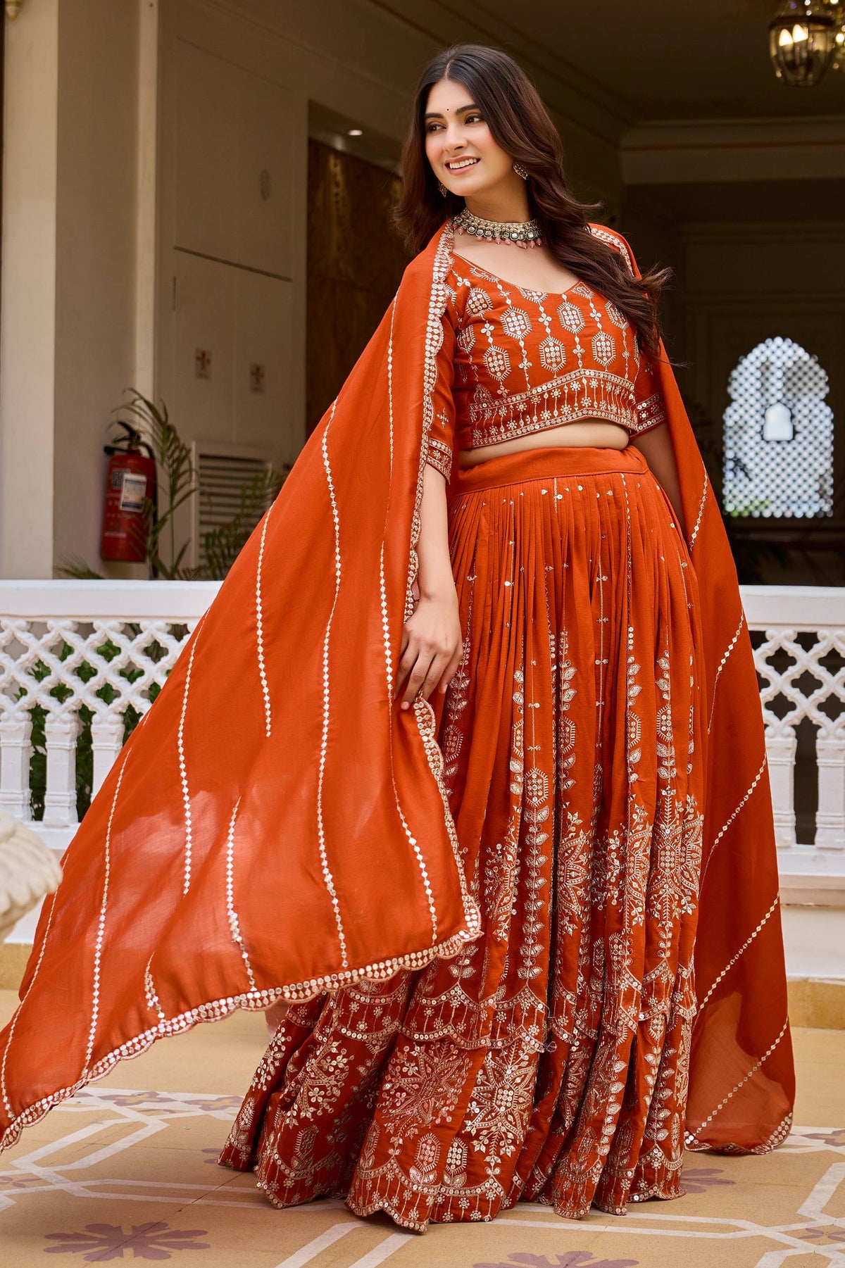 *Ram-188*FEMORA Is is New Launching Wedding Two flair collection Lehenga Choli