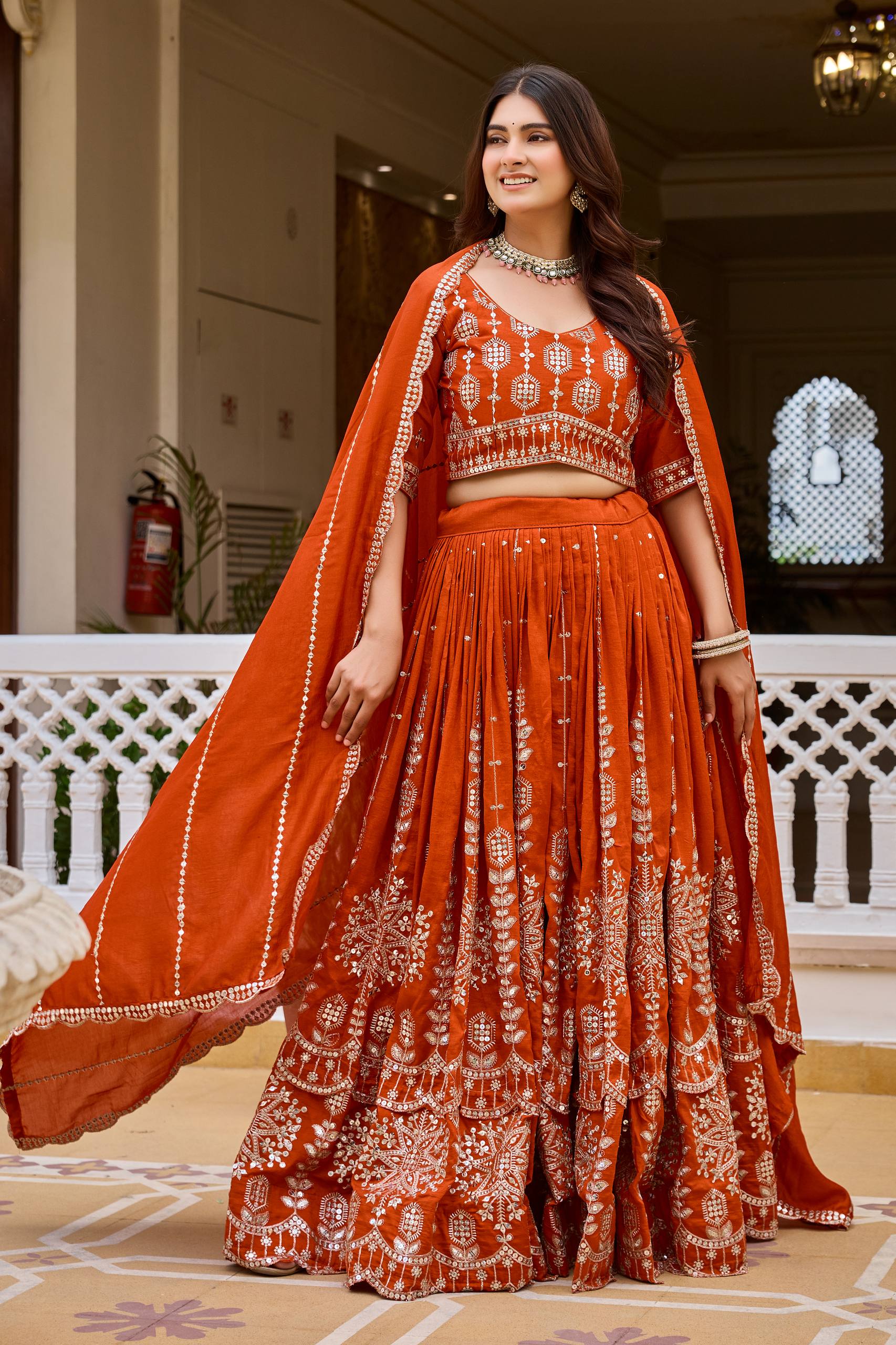 *Ram-188*FEMORA Is is New Launching Wedding Two flair collection Lehenga Choli