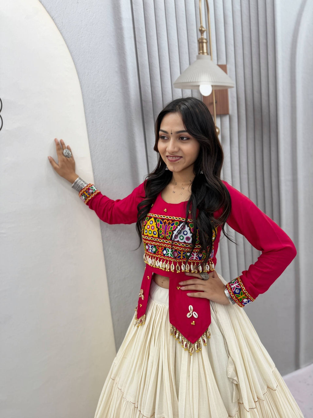 *Ram - 189*Femora is Launching Navratri Special Hand Work Lehenga choli