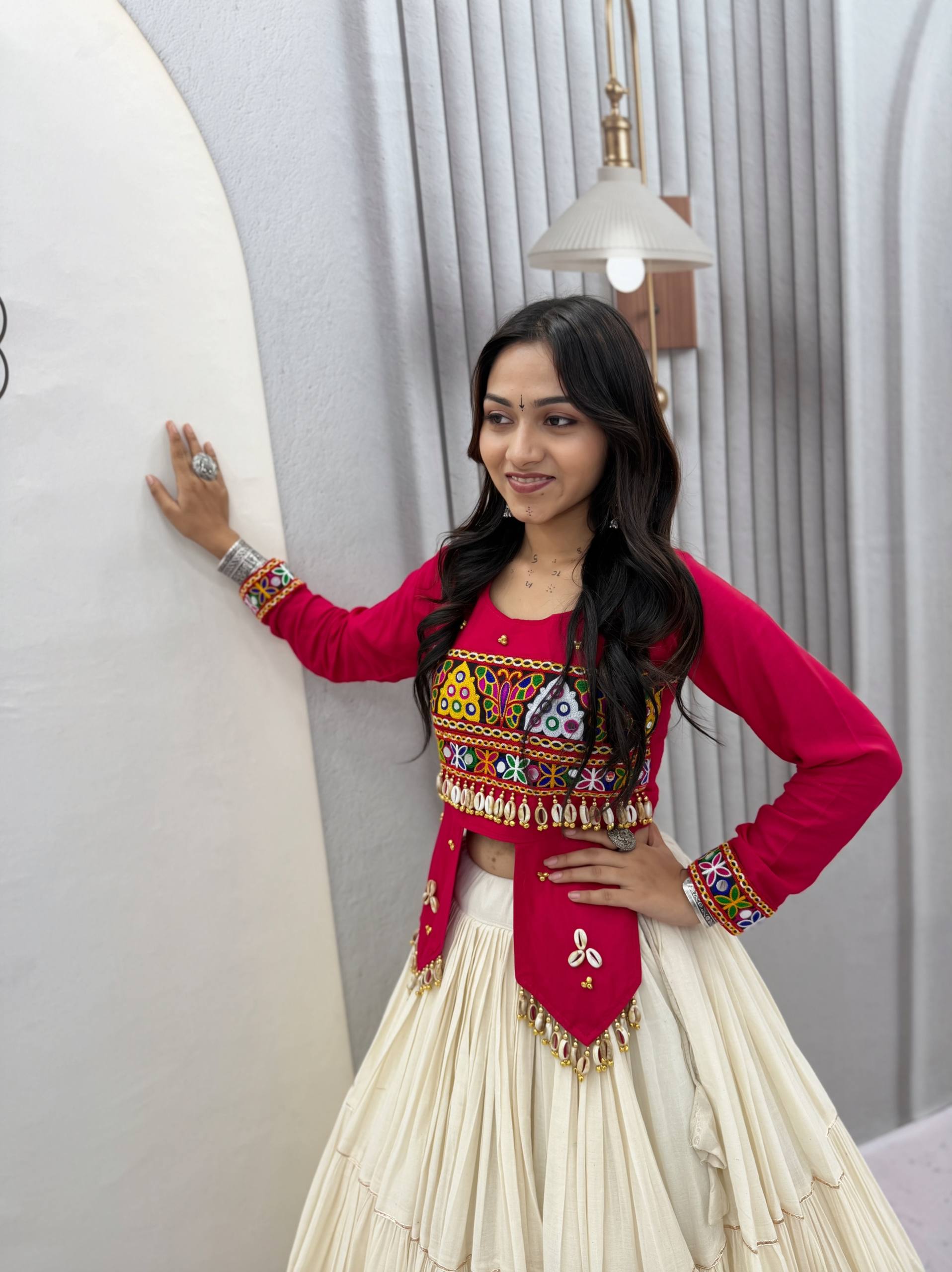 *Ram - 189*Femora is Launching Navratri Special Hand Work Lehenga choli