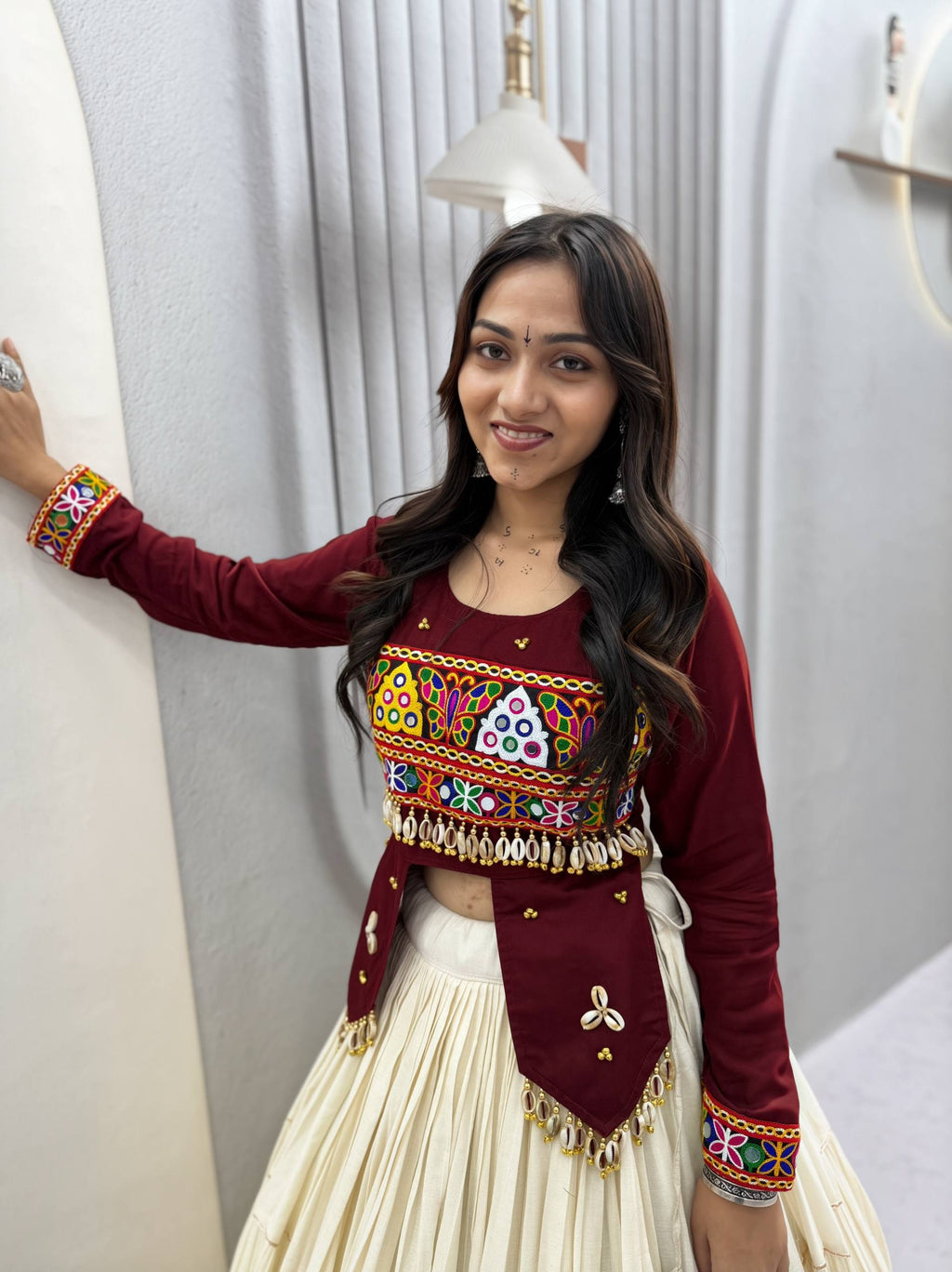 *Ram - 189*Femora is Launching Navratri Special Hand Work Lehenga choli