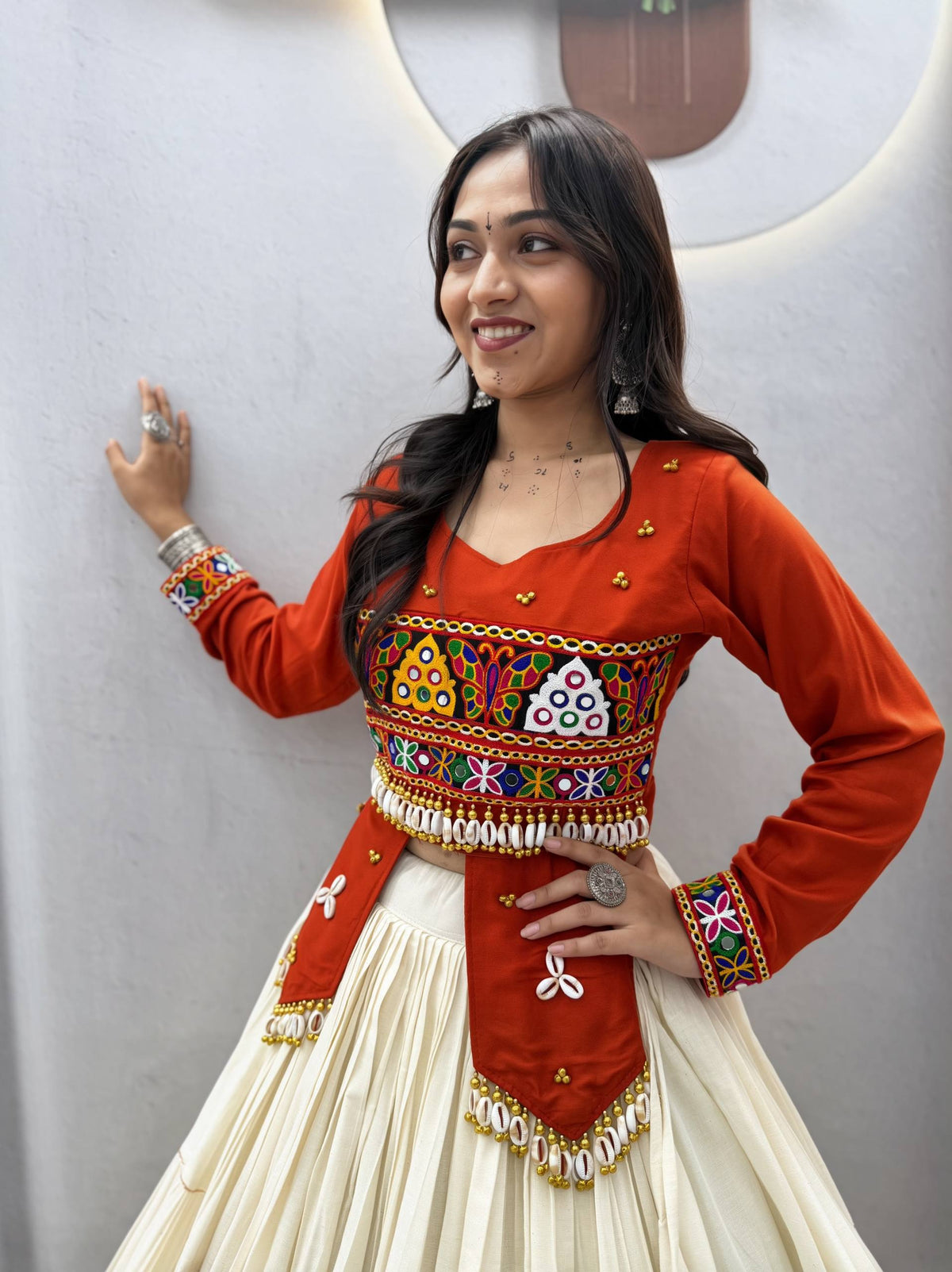 *Ram - 189*Femora is Launching Navratri Special Hand Work Lehenga choli
