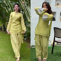 *New Launching Đěsigner Party Wear Look top with farshi salwar**(MC-2050)*