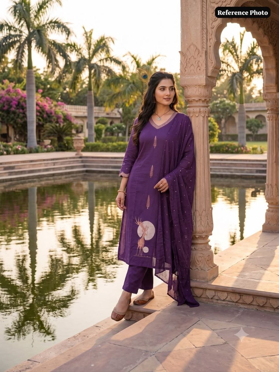 *KR-423*Femora Is Launching New Designers A-Line Kurti Pent Dupatta Set