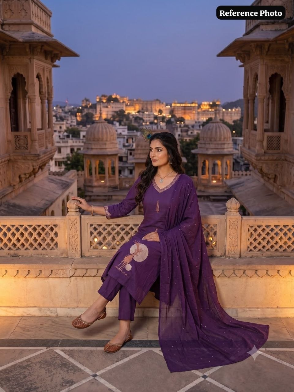 *KR-423*Femora Is Launching New Designers A-Line Kurti Pent Dupatta Set