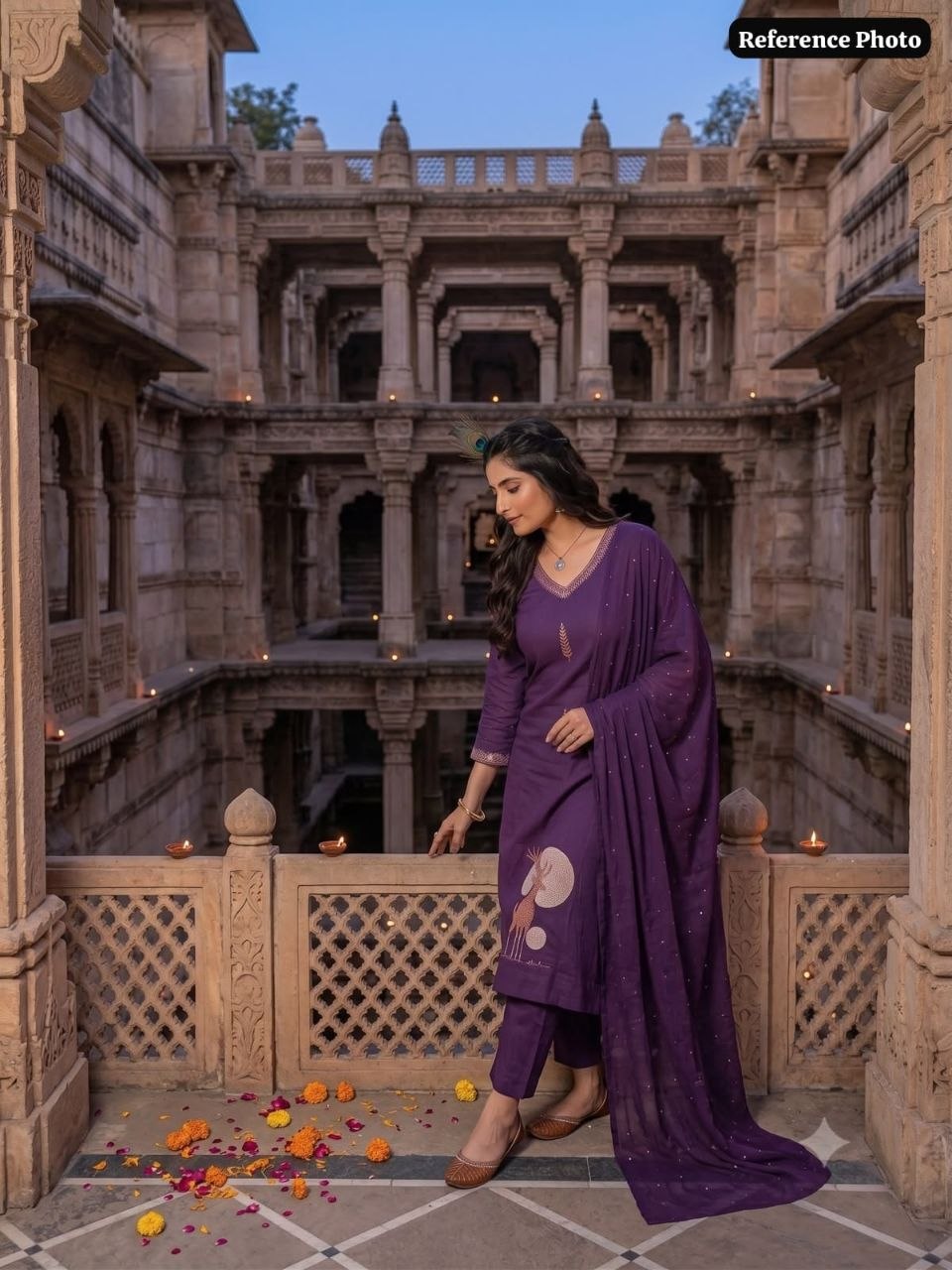 *KR-423*Femora Is Launching New Designers A-Line Kurti Pent Dupatta Set
