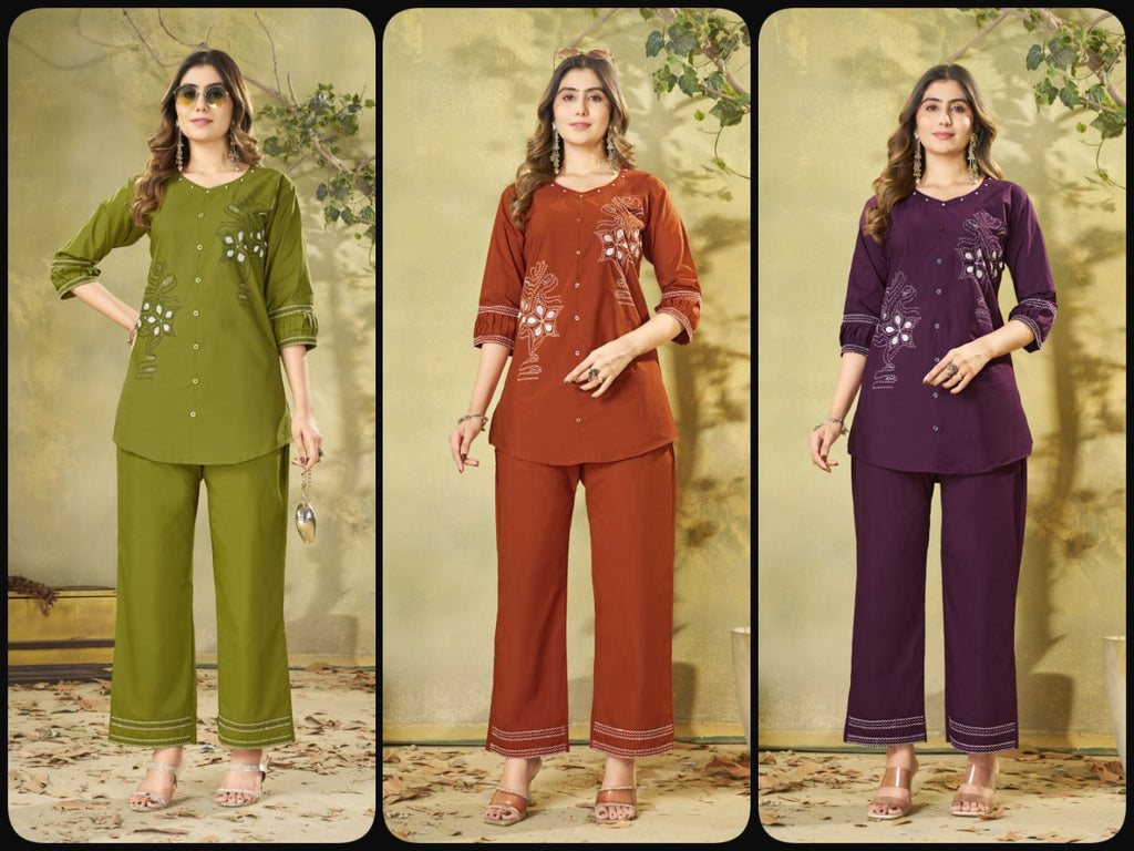 *DIVA-162* *Co-Ords Set (Stitched)*