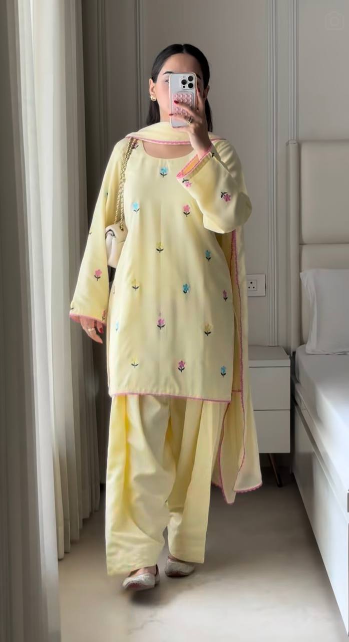 MC-2054-New Launching Đěsigner Party Wear Look top with farshi salwar