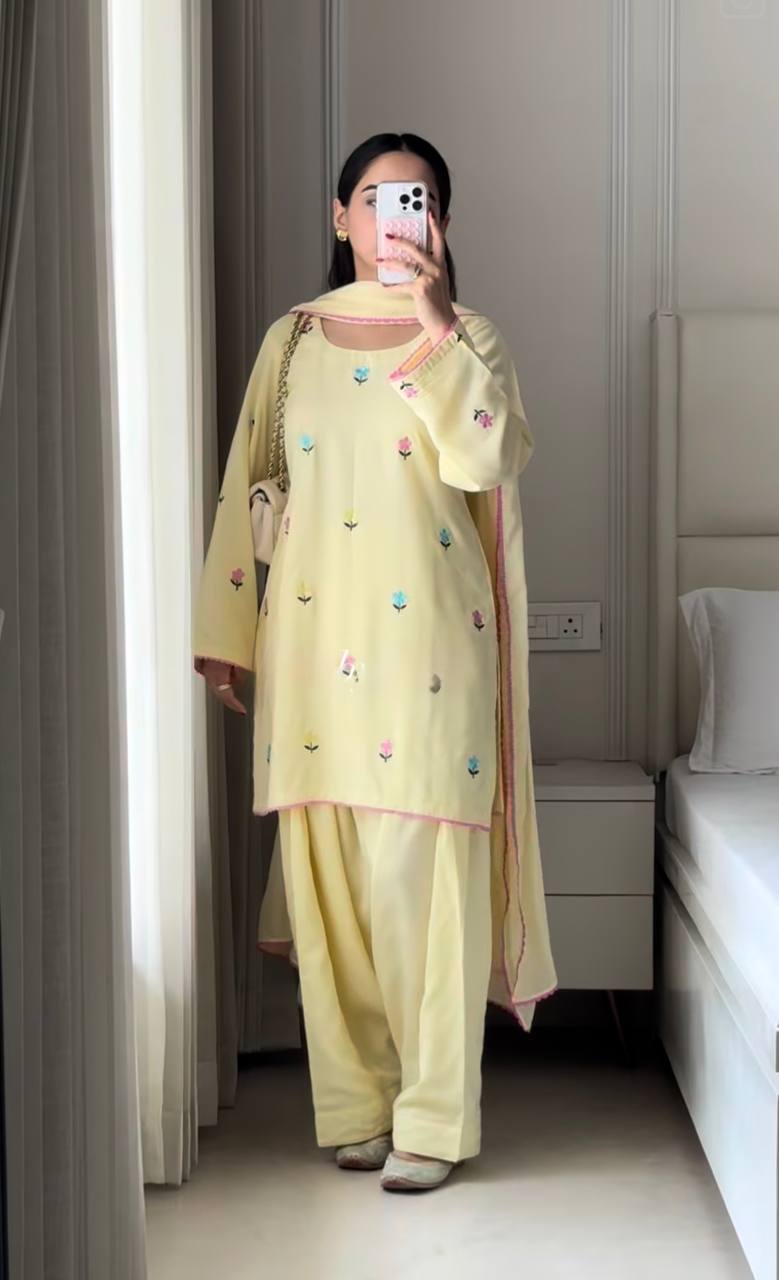 MC-2054-New Launching Đěsigner Party Wear Look top with farshi salwar