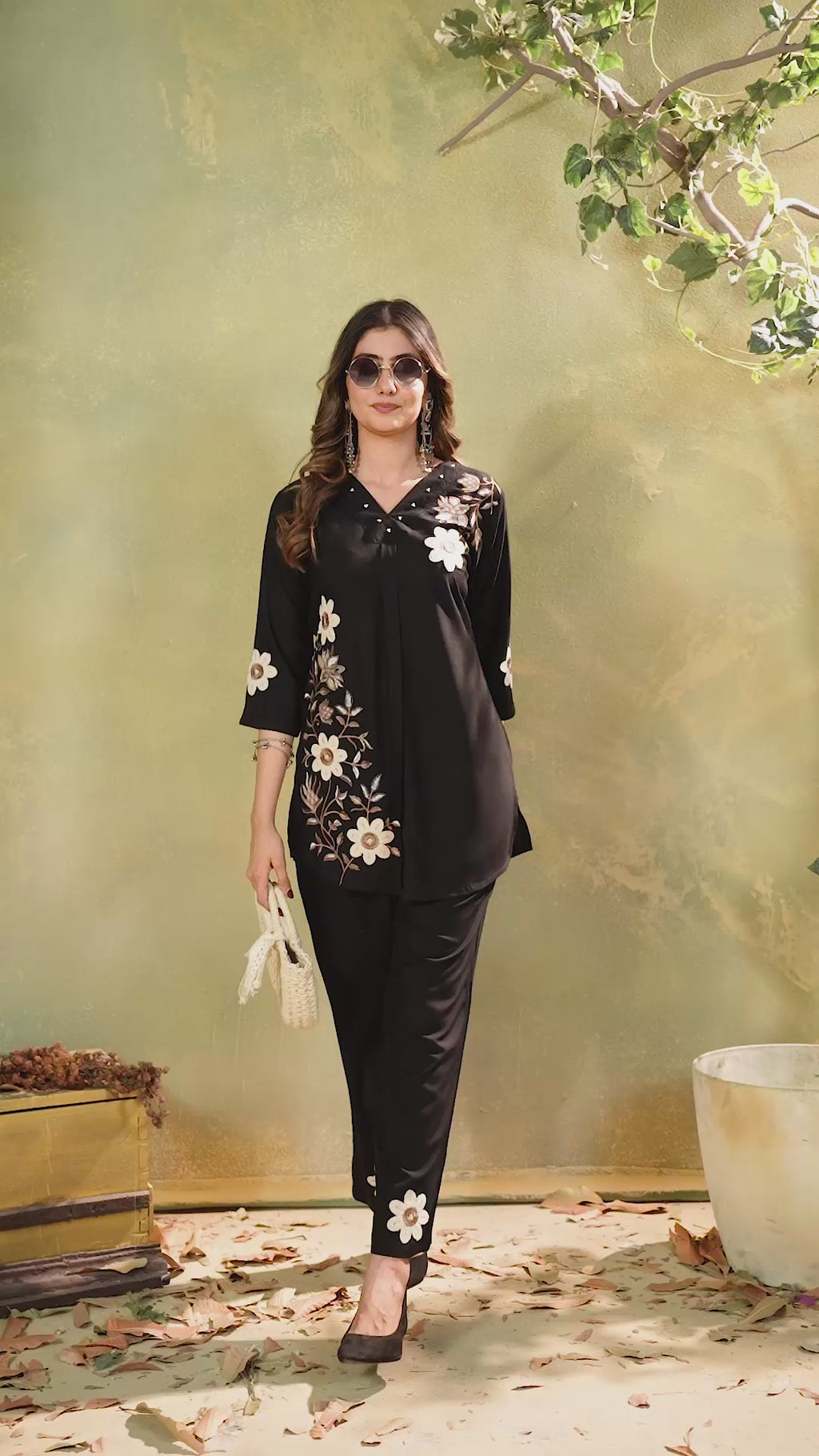*DIVA-161* *Femora Presenting Co-Ords Set (Stitched)*