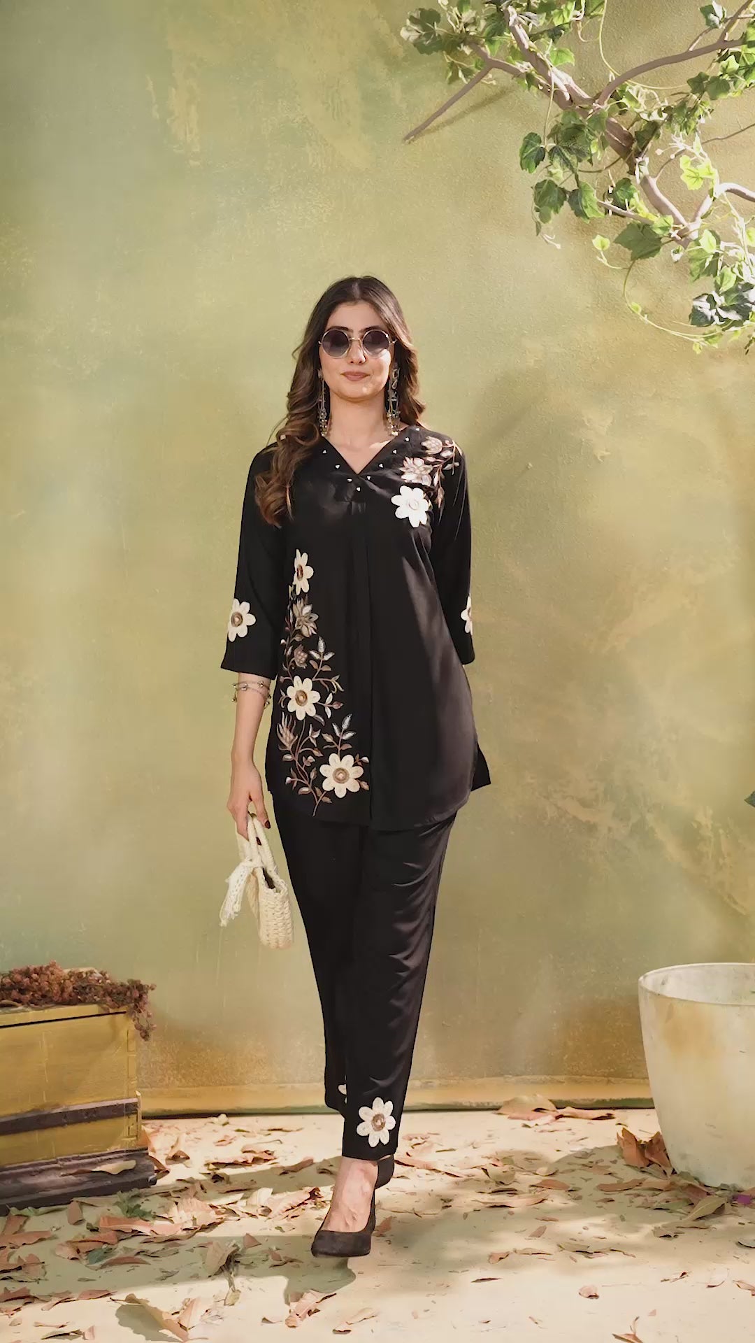 *DIVA-161* *Femora Presenting Co-Ords Set (Stitched)*
