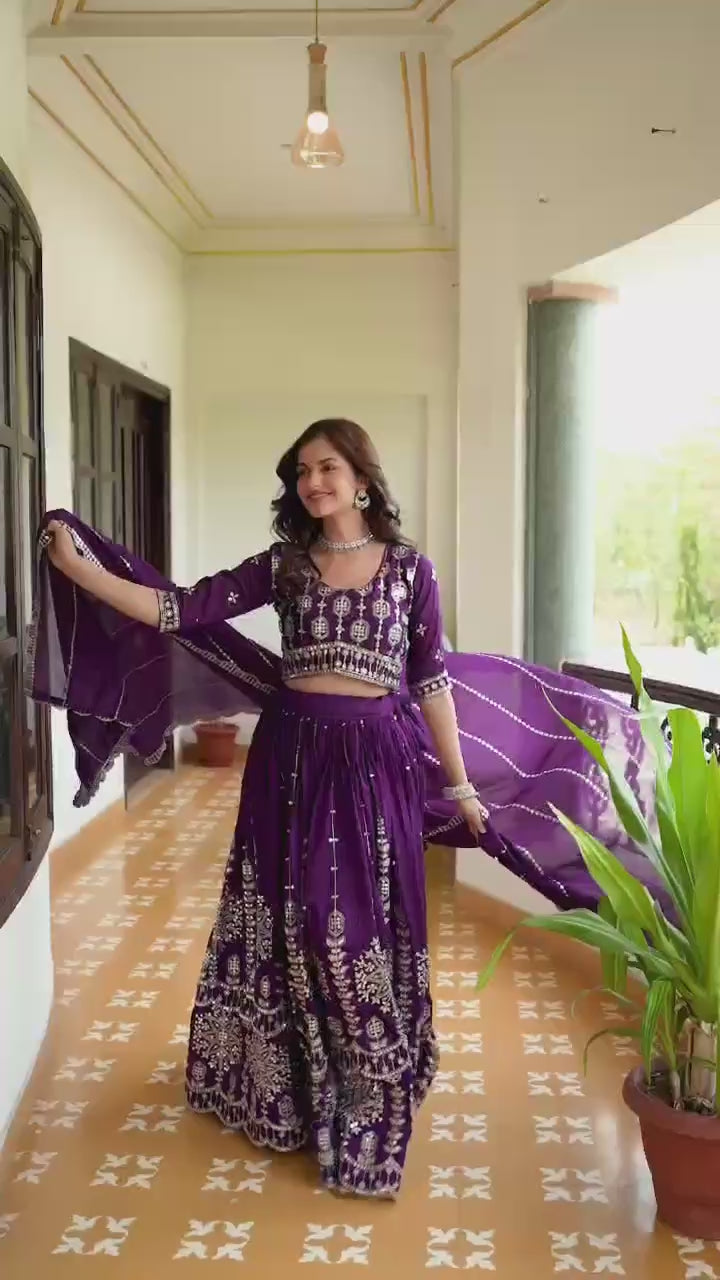 *Ram-188*FEMORA Is is New Launching Wedding Two flair collection Lehenga Choli