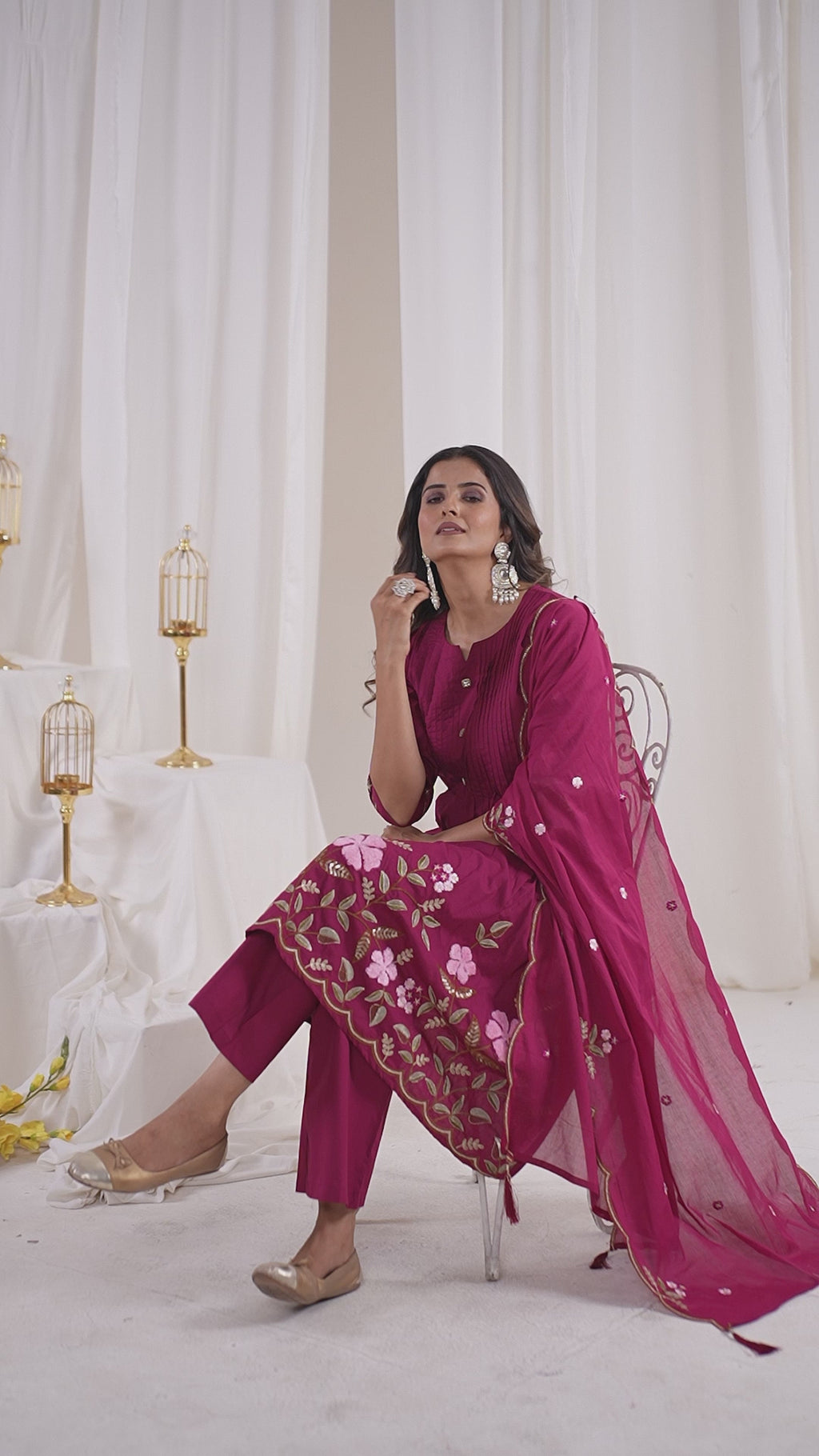 ✨🌸 *DIVA-159 Anarkali Kurti Set* 🌸✨ Step into timeless elegance with this beautifully crafted Anarkali Kurti Set, designed for festive celebrations, weddings, parties & special occasions. 💖