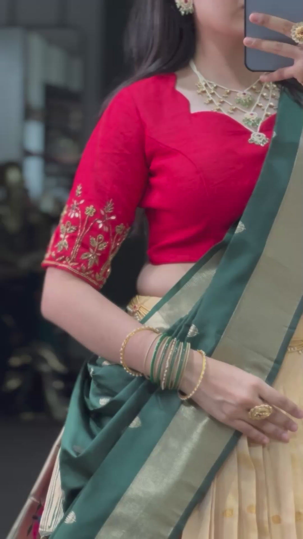 *LNB2058*Paithani Collection - Paithani elegance for every unforgettable festive celebration.