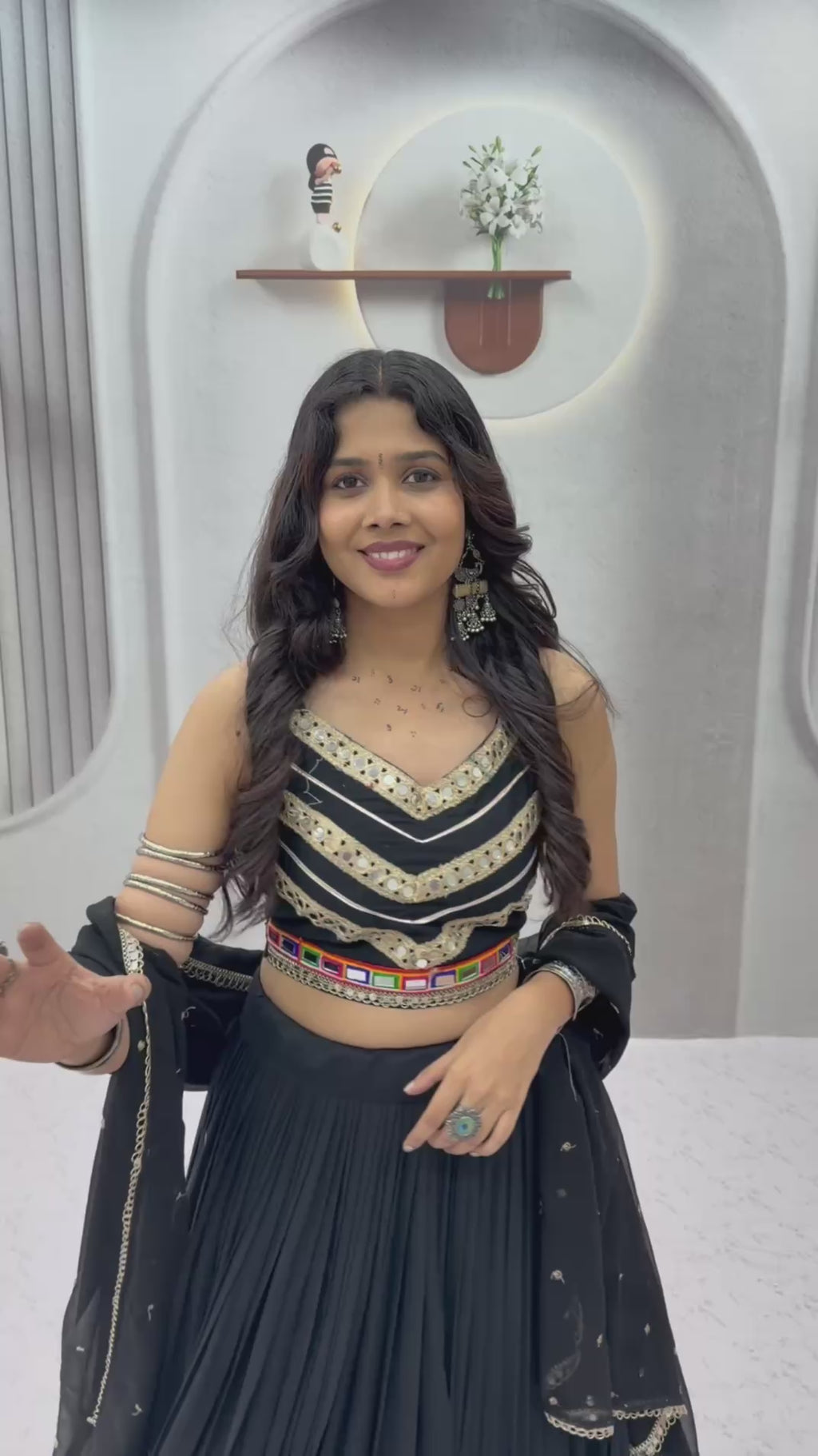 *Ram - 185*Femora is Launching Navratri Special Lehenga choli with vintage duptto
