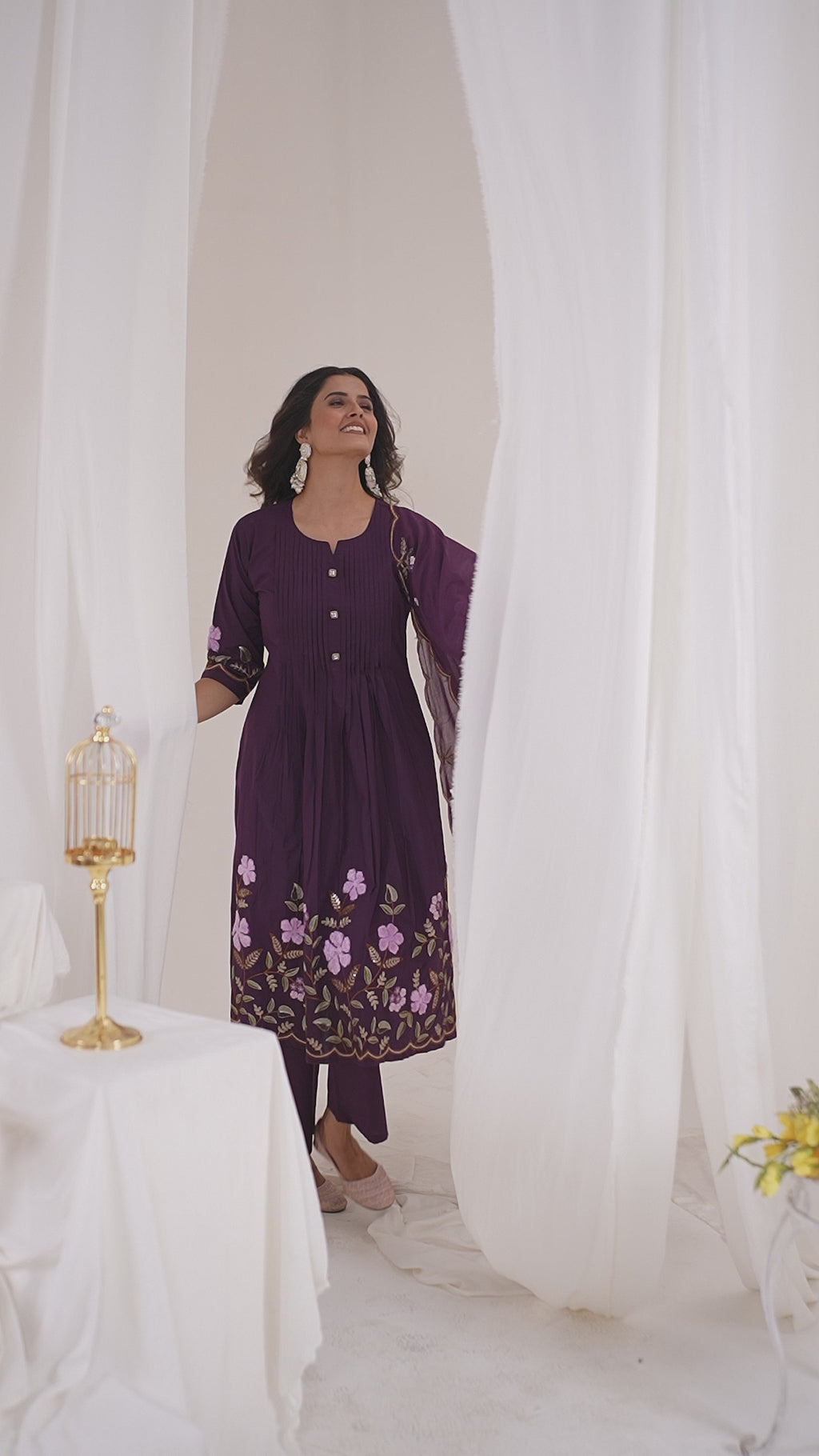 ✨🌸 *DIVA-159 Anarkali Kurti Set* 🌸✨ Step into timeless elegance with this beautifully crafted Anarkali Kurti Set, designed for festive celebrations, weddings, parties & special occasions. 💖