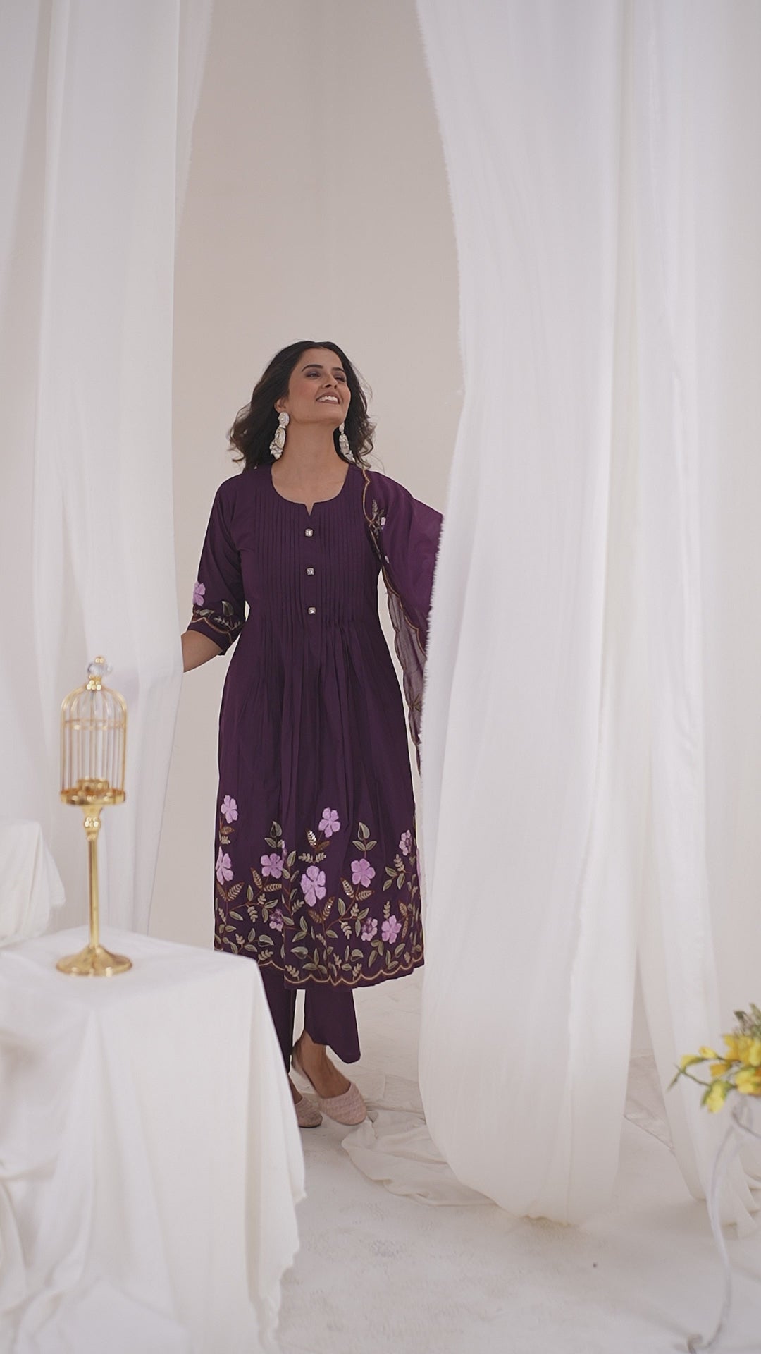 ✨🌸 *DIVA-159 Anarkali Kurti Set* 🌸✨ Step into timeless elegance with this beautifully crafted Anarkali Kurti Set, designed for festive celebrations, weddings, parties & special occasions. 💖